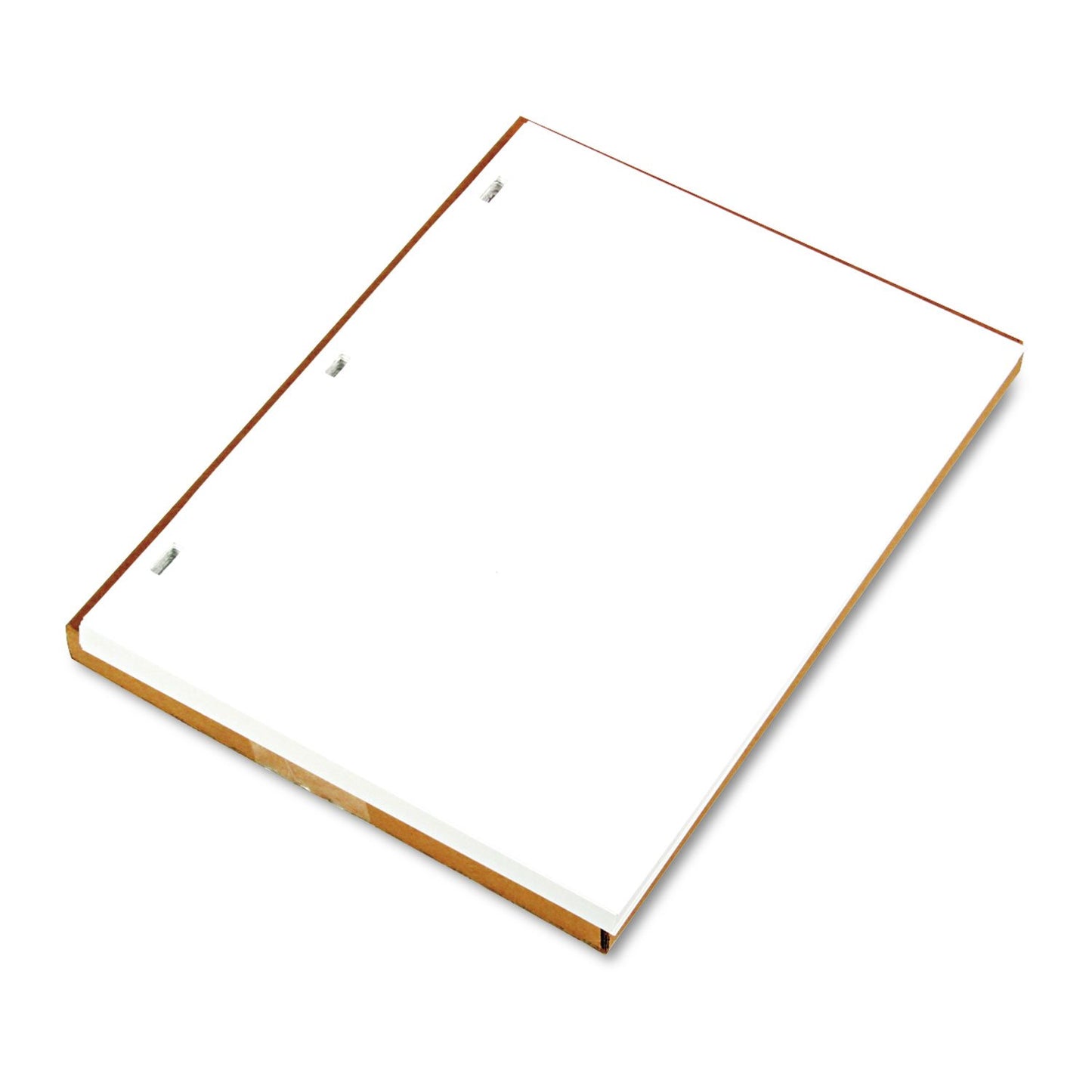 Wilson Jones 903-10 Looseleaf White Ledger Sheets for Minute Books, Unruled, Unnumbered, 11" x 8-1/2" Sheets, 100 Sheets/Box, W903-10