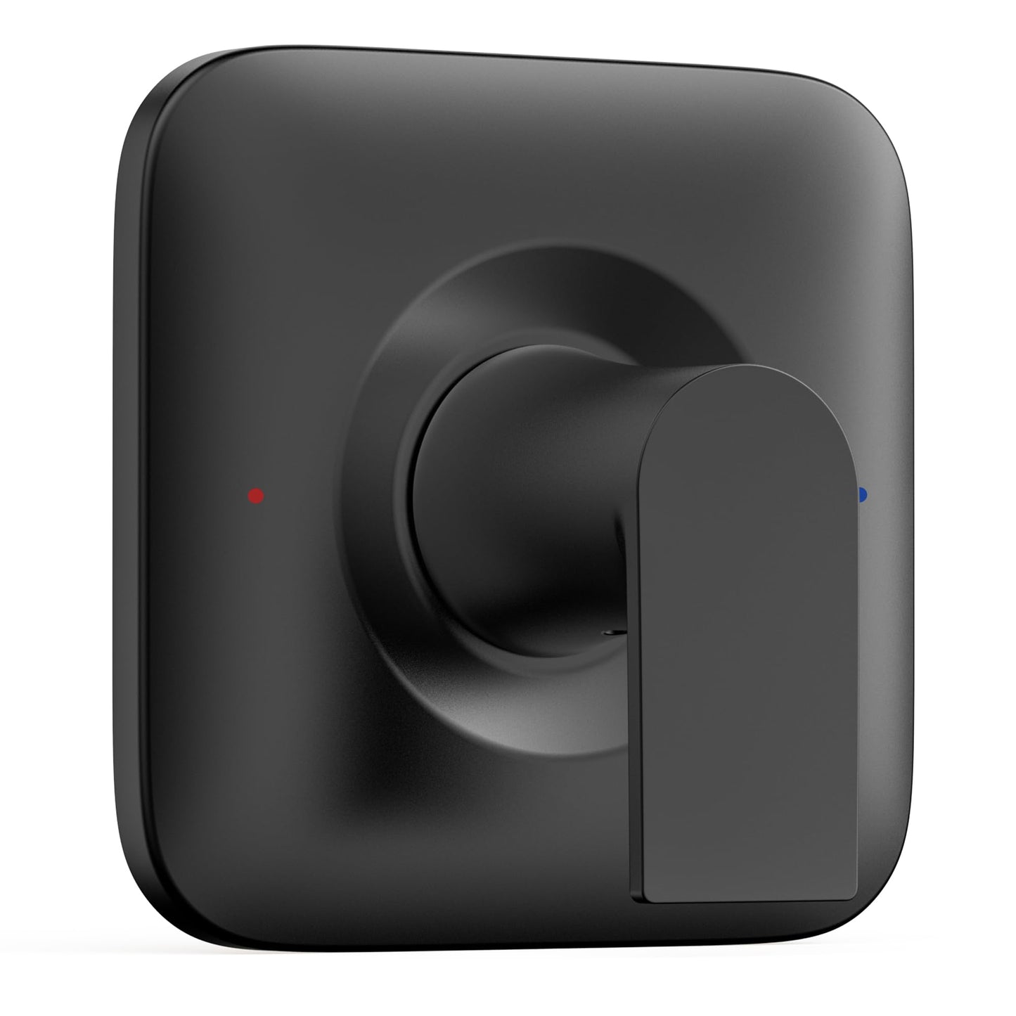 T2471BL Genta LX Pressure-Balancing Modern Trim, Matte Black Shower Trim Kit, Compatible wtih Posi-Temp Valve