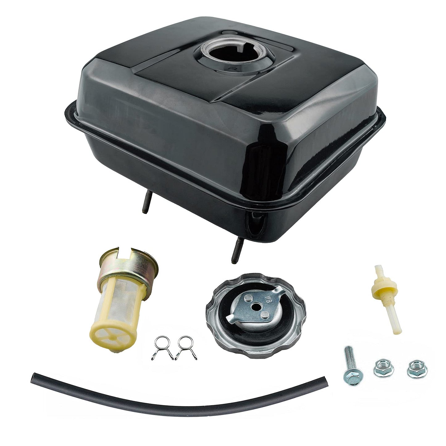 Ruma Gas Fuel Tank Kit Compatible with Honda GX160 GX200 GX140 Engine Harbor Freight 212 173 R210 Engine 5.5HP 6.5HP and More