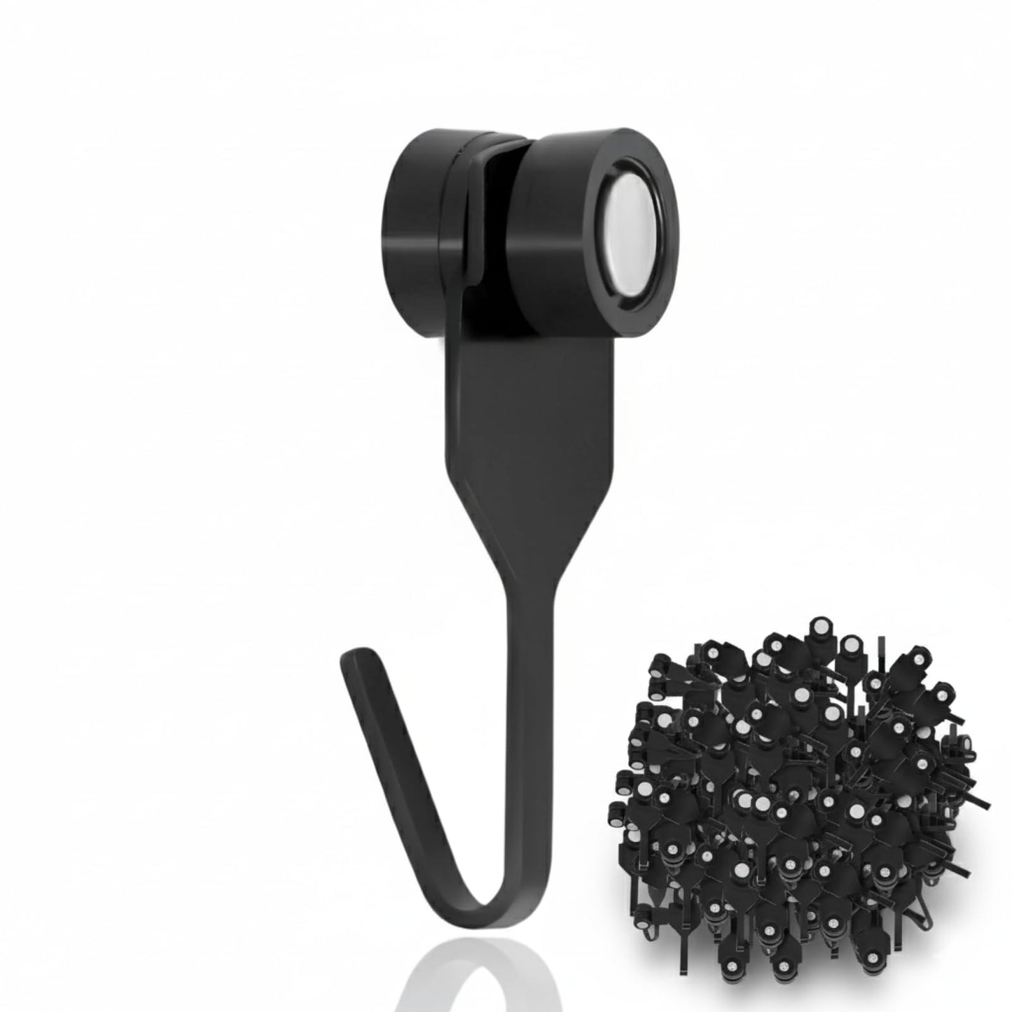 36Pcs Steel Slide Gazebo Hooks with Wheels for Gazebo's Curtains & Mosquito Netting, Gazebo Curtain Hooks for Rails and Tracks of Gazebo