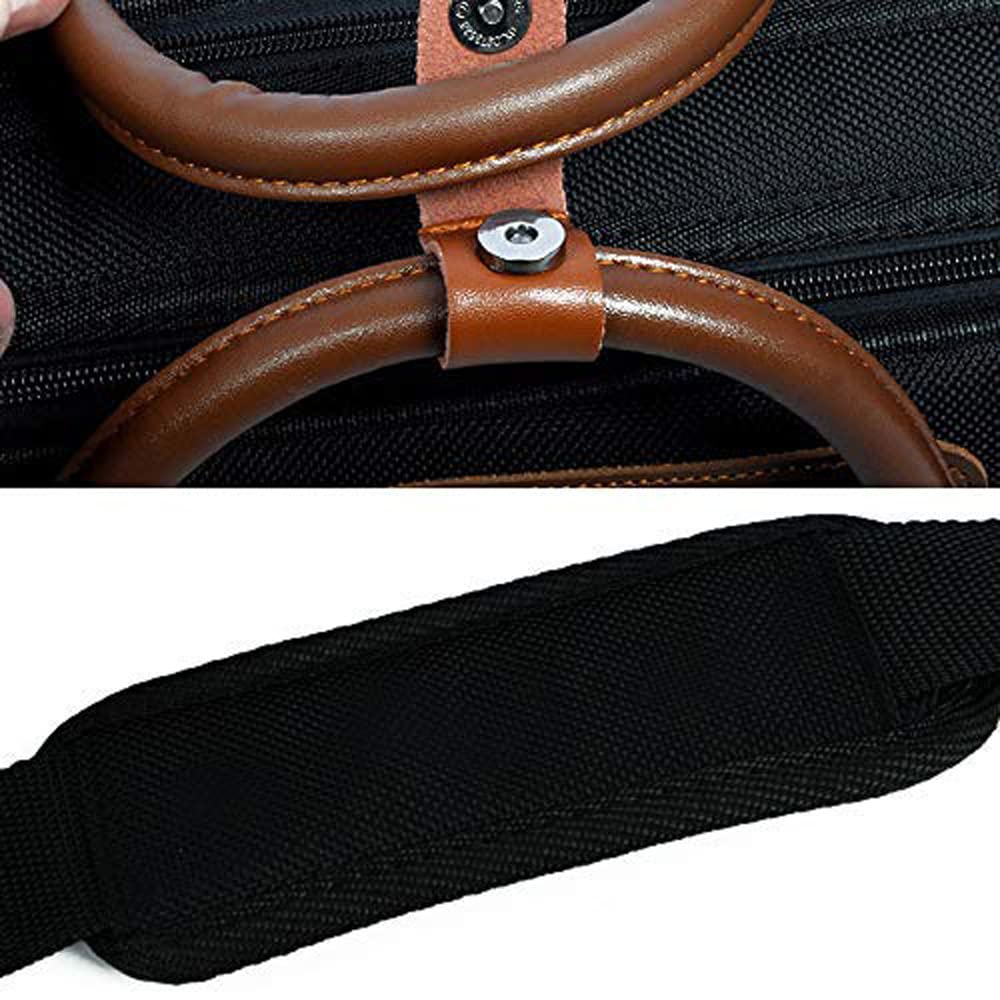 Soprano Saxophone Bag 1200D Water-resistant Oxford Cloth Adjustable Padding Straps with Pocket,15mm Cotton Padded, Clarinet Bag