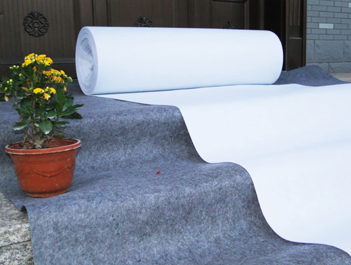 Aisle Runners Wedding Accessories White Aisle Runner Carpet Rugs for Step and Repeat Display, Ceremony Parties and Events Indoor or Outdoor Decoration 36 Inch Wide x 30 feet Long