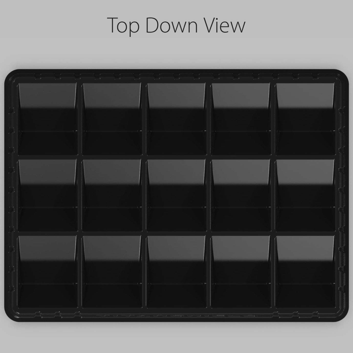 TitanShield (2 Pack Card Sorting & Dealer Tray, Black