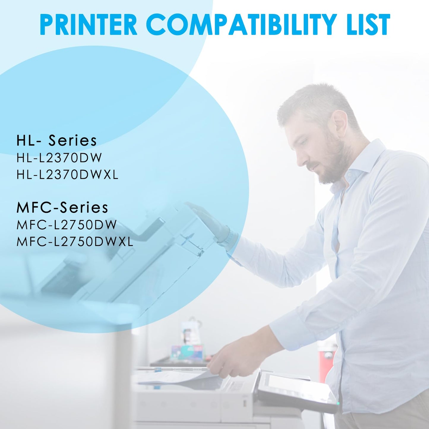 LeciRoba TN770 Super High Yield Black Toner Replacement for Brother TN 770 TN-770 for Brother HL-L2370DW HL-L2370DWXL HL-L2370DWXLL MFC-L2750DW MFC-L2750DWXL MFC-L2750DWXL Printer (4 Pack)