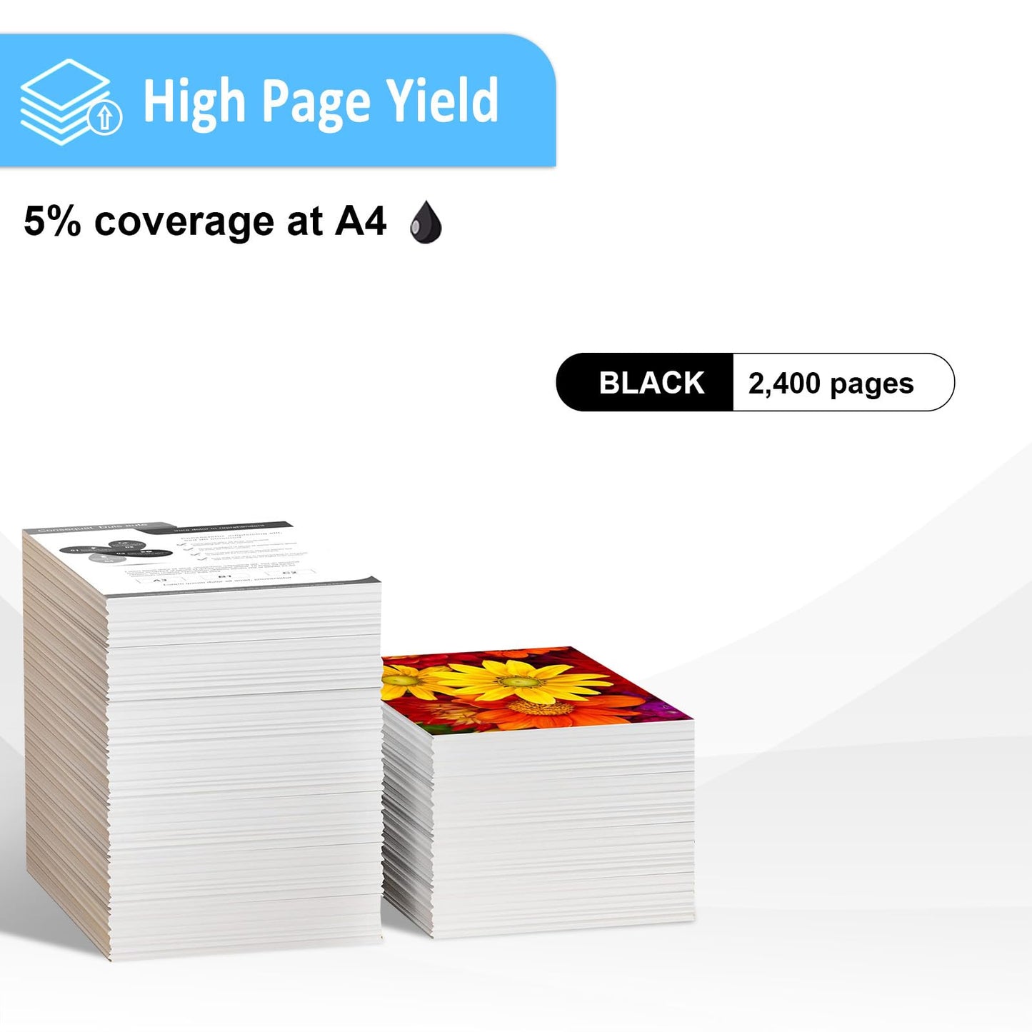 134X Black Toner Cartridge [with CHIP] Replacement for H P 134X W1340X 134A W1340A Compatible for Laserjet M209 M209dw MFP M234 M234dw M234sdw M234sdn Printers W1340X (Black x 1)