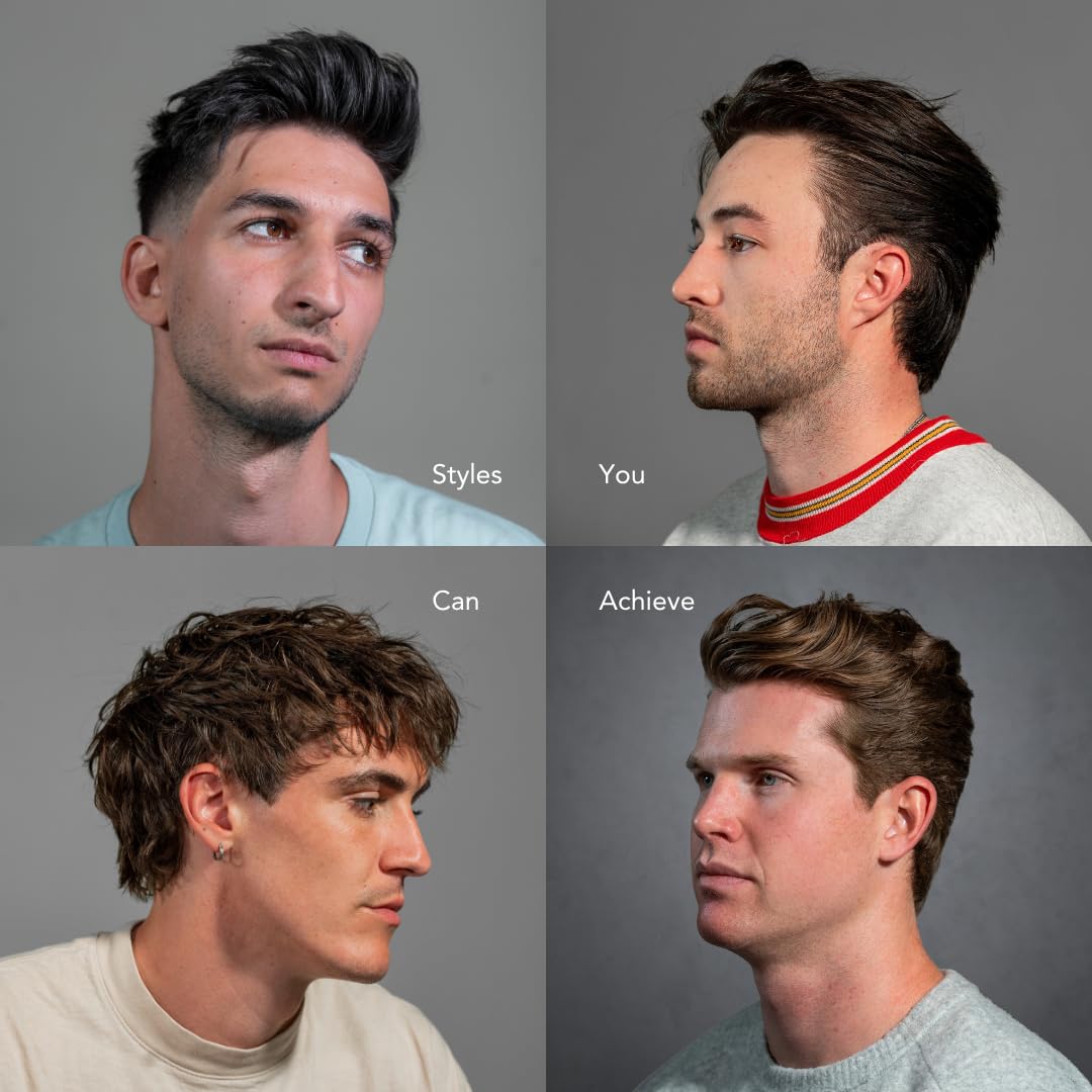 BLUMAAN Matte Cream Clay - Medium to High Hold Matte Finish - Versatile, Easy To Apply, Weightless Control, Quick Effortless Texture with Natural Ingredients - 71 ml/2.5 oz