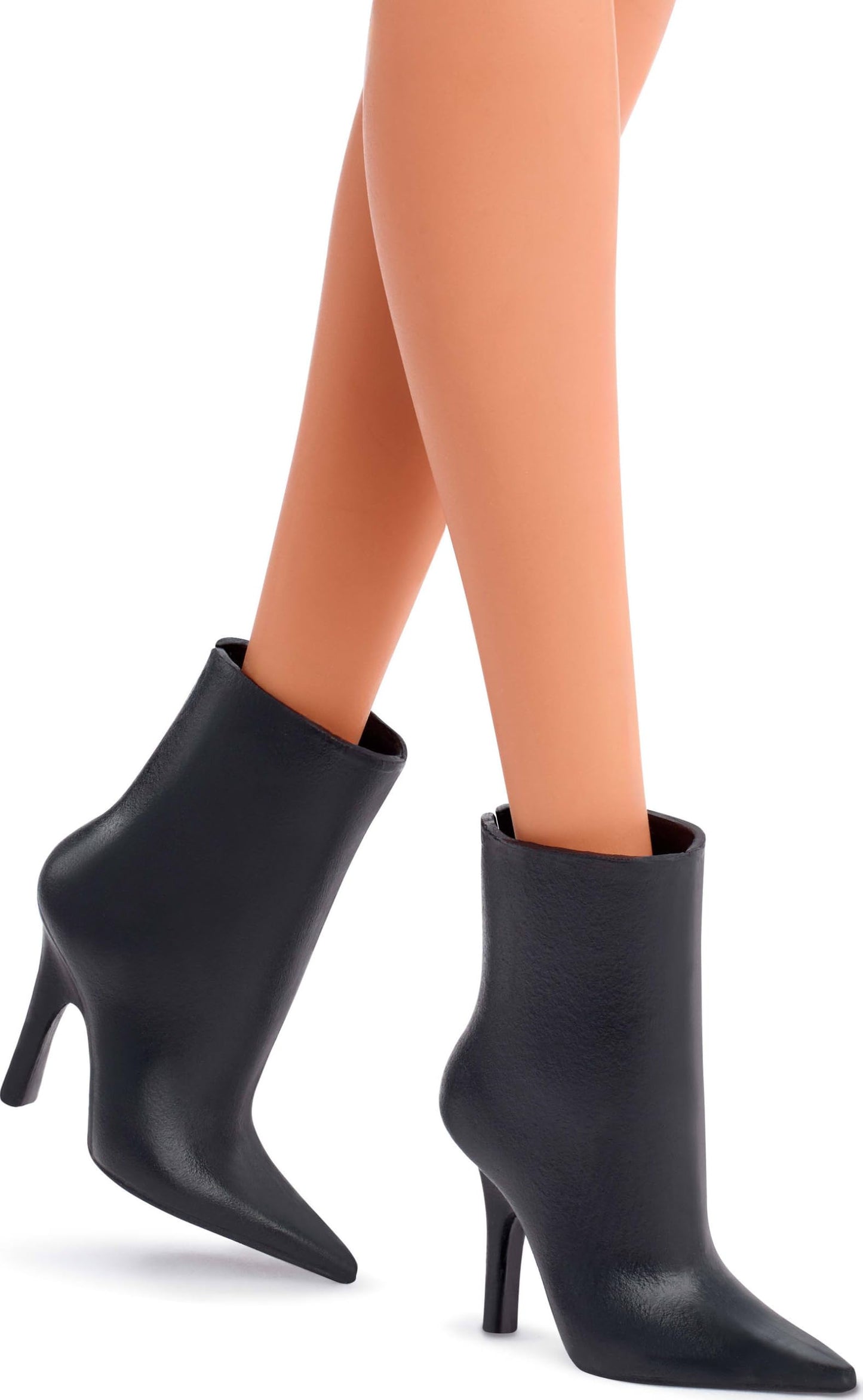 Barbie Basics Model 01 Collector Doll with Brunette Hair, Black Mini Dress & Shoes, Universal-fit Fashions, Posable Body & Swappable Doll Head