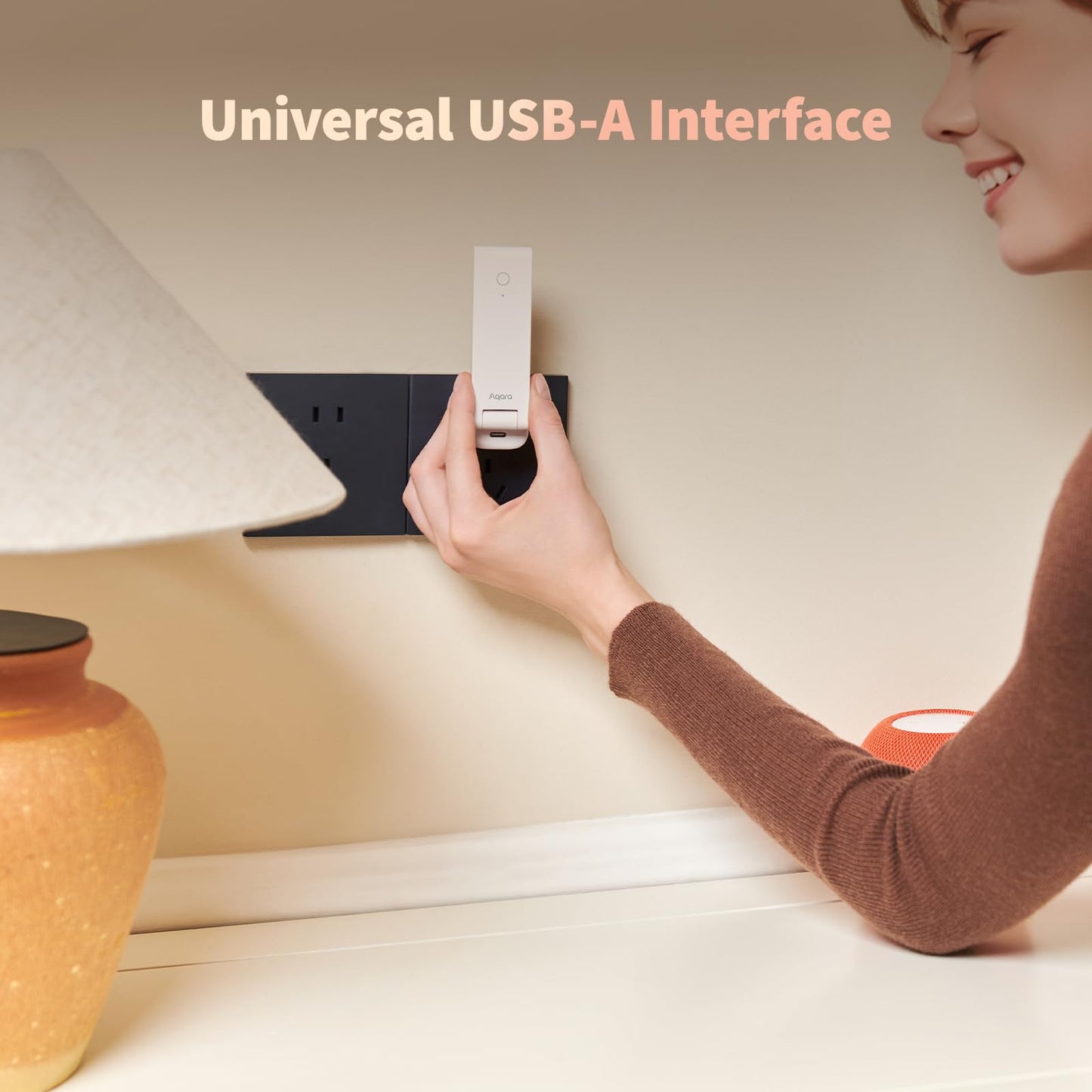 Aqara Smart Hub M100 for Home Automation, Matter Controller, Thread Border Router, Features Aqara Zigbee (Not Third-Party), Wi-Fi, Supports Apple HomeKit, Alexa, Google Home, IFTTT, Assistant