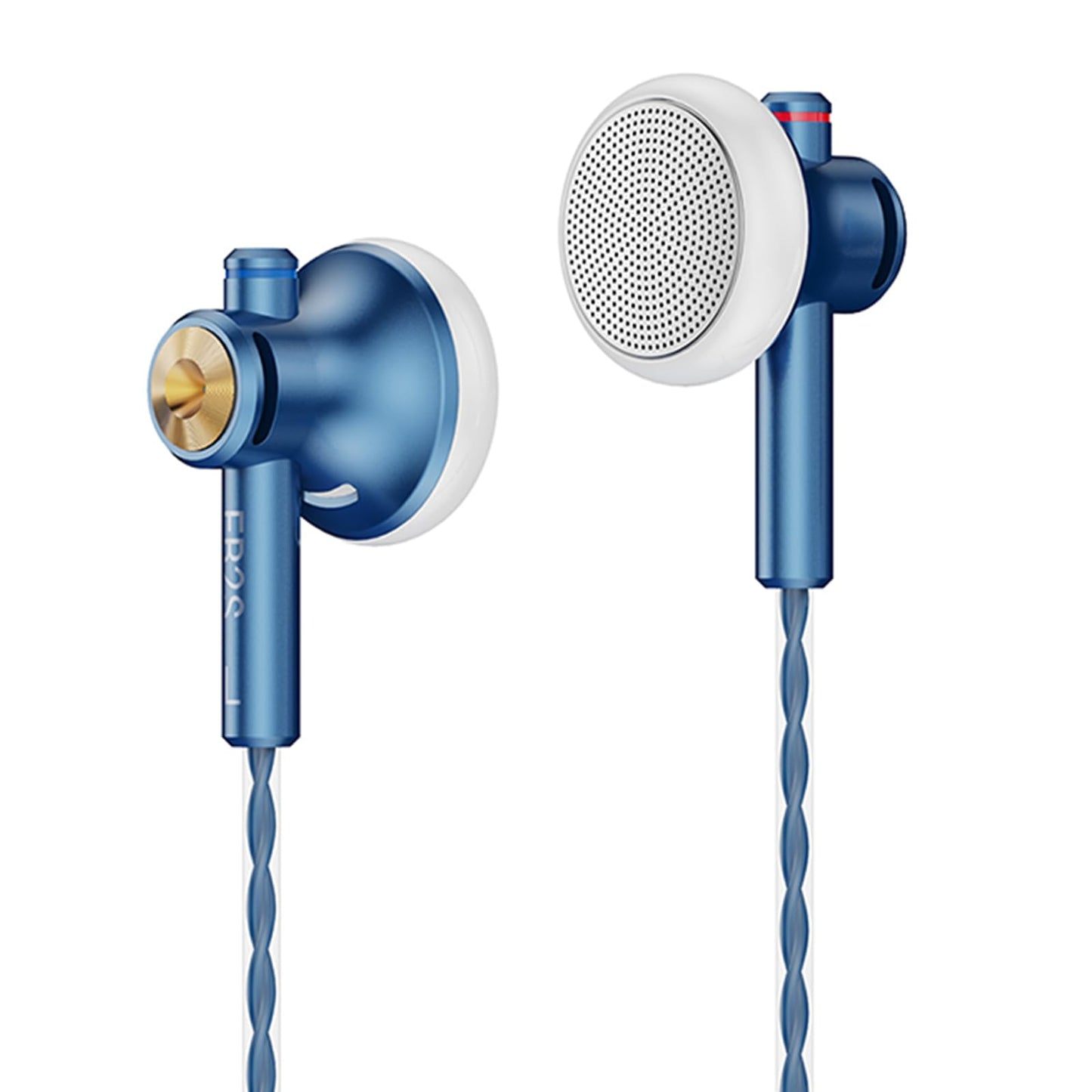 NICEHCK EB2S Pro 4.4mm Balanced Wired Earbuds, Audiophile HiFi in-Ear Headphones, Flat Head Earphone Without Microphone for Music Enthusiastic/Singer/F20,R4 DAP (4.4mm no Mic)