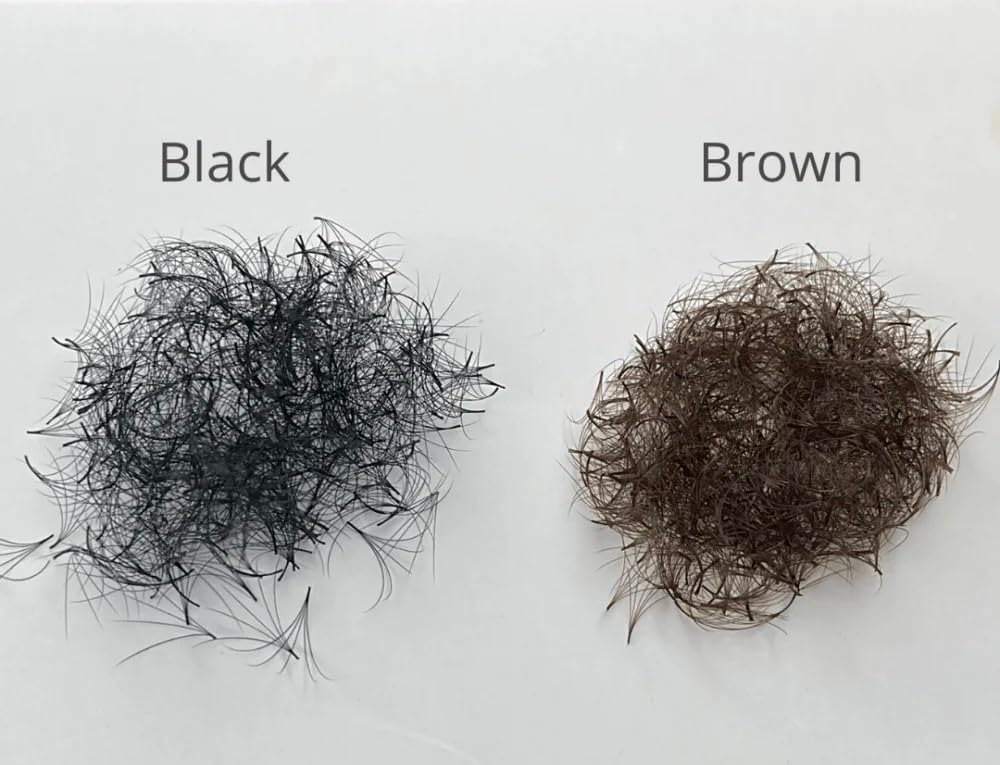 1200 Fans - 6D Premade Volume Fans - Mix 8 sizes in 1 From 9-16mm - Pinneacle Premade Volume Fans For Professional Eyelash Extension - Lash Extension Accessories, lash tools (Brown - CC)