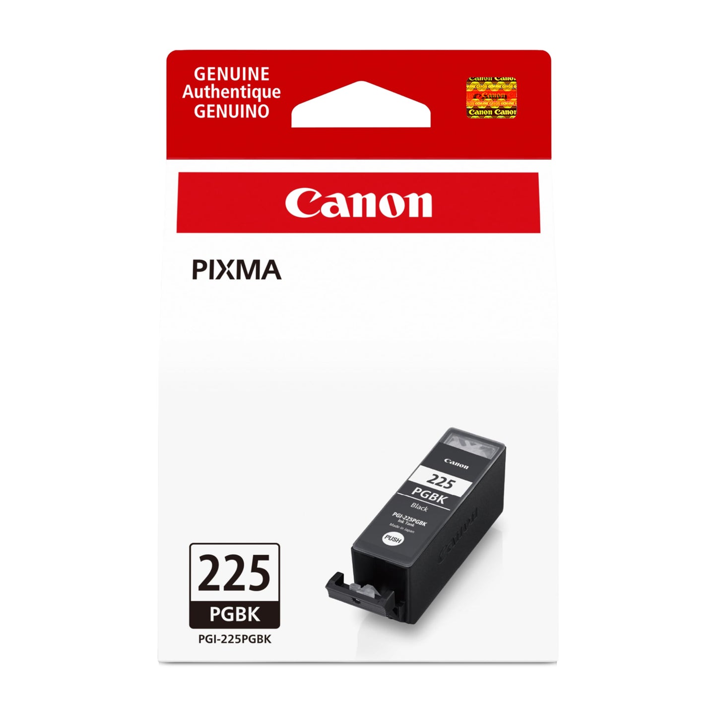 Genuine Canon PGI-225 Ink Cartridge, Black