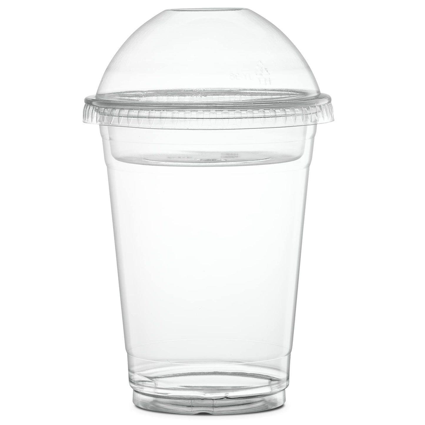 ELEGANT DISPOSABLES 16 oz Plastic Parfait Cups with 4 oz Inserts & Lids 50 Sets 16 OZ Yogurt Containers