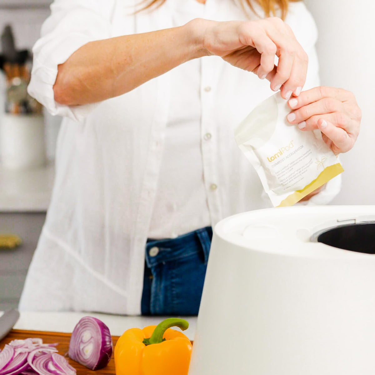 Lomi Pods & Filters Bundle | Lomi Pods Turn Your Food Scraps into Nutrient-Rich Plant Food. | Activated Charcoal Filter Refills Keep Your Kitchen Smelling Fresh and Odour-Free