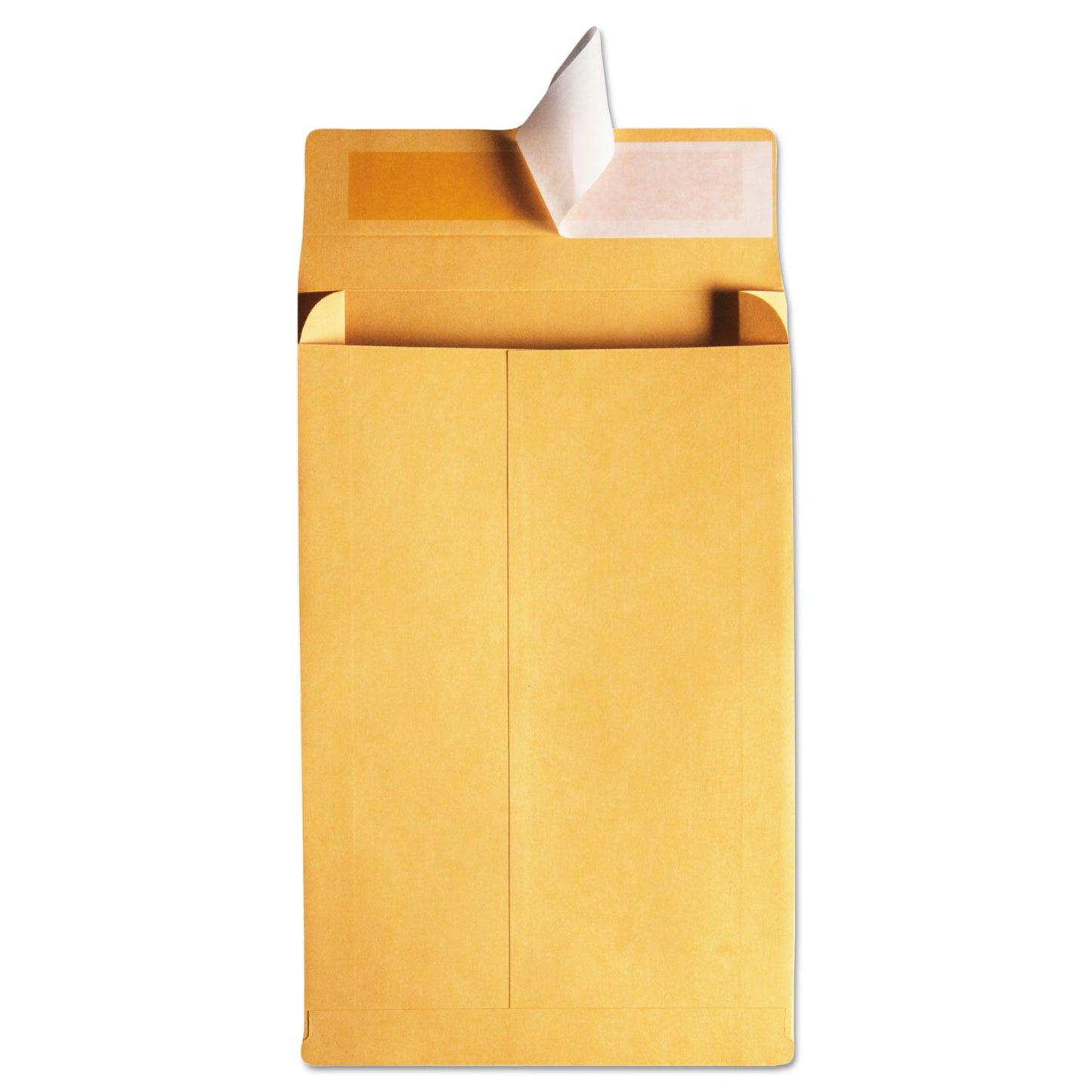 Quality Park Envelopes, 9 x 12 x 2 Inch Expansion Envelopes, Self-Seal Closure, 40 lb Brown Kraft, 25 Count - Ideal for Bulky Mailings, Reports, and Catalogs