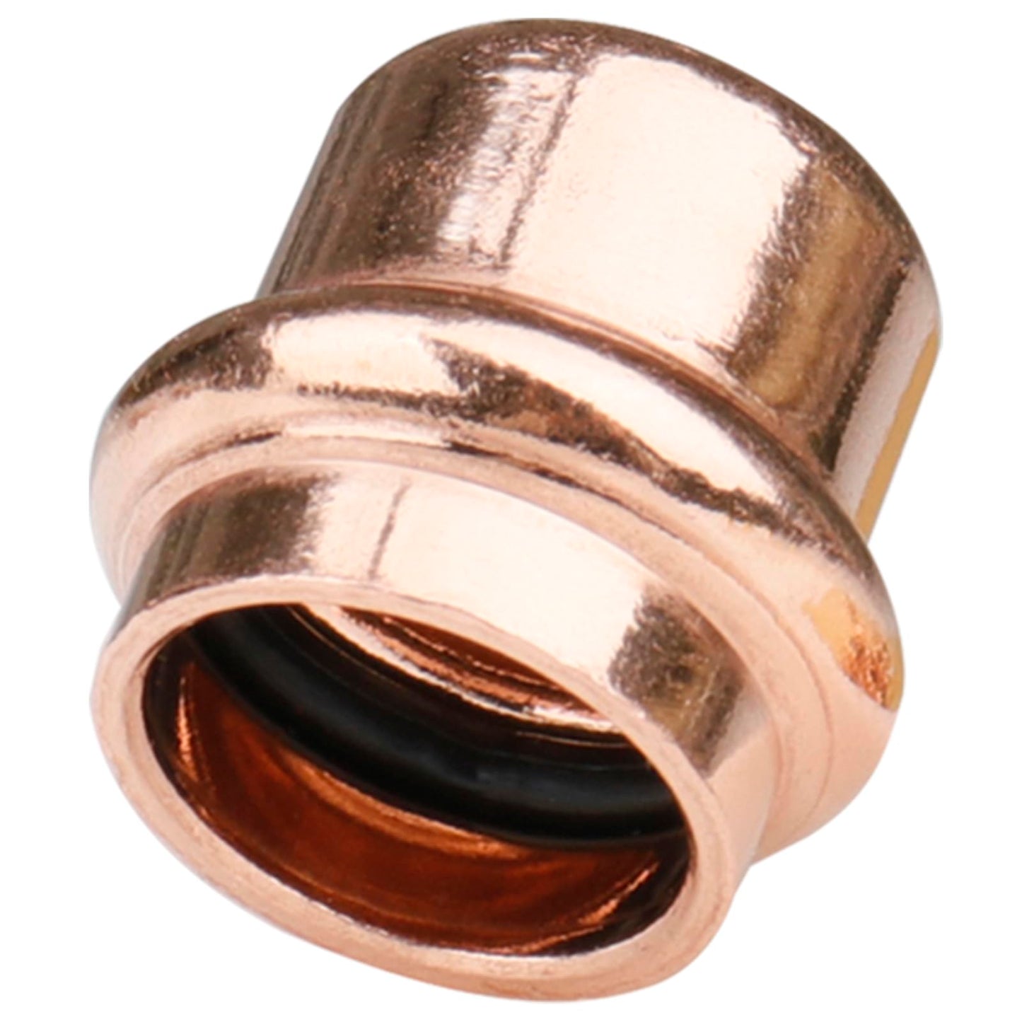WHK 8 Pack 3/4 Inch Press Propress Copper End Cap Press Pro Press 3/4" Cooper End Plug Press Fittings Copper Pipe End Cap(Lead-Free)