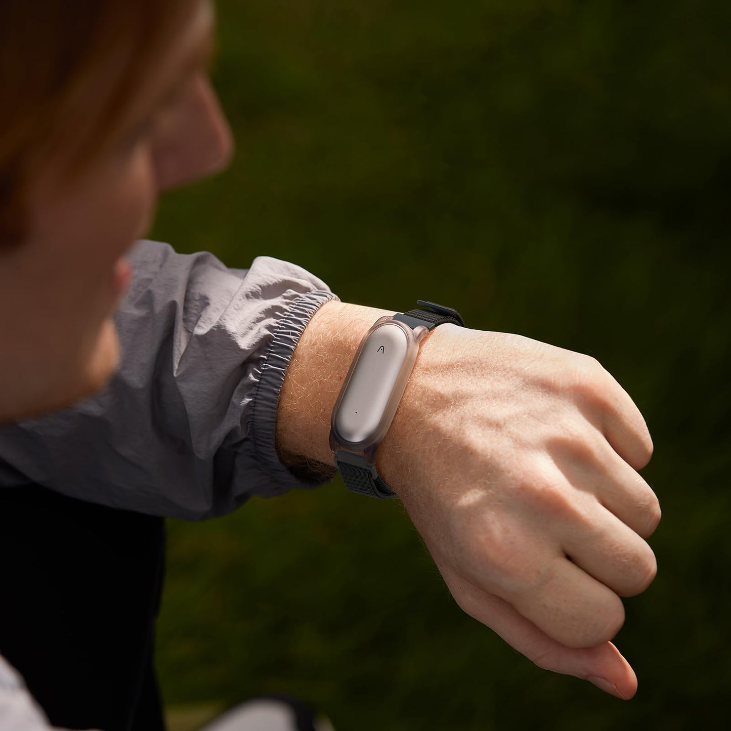 Plaud NotePin Wristband, Adjustable Wearable Strap for NotePin&NotePin S AI Voice Recorder, Breathable Nylon Band with Hook-and-Loop Closure, Fits 7.3–9.3" Wrists, NotePin AI Voice Recorder Accessory(Original Equipment Included)