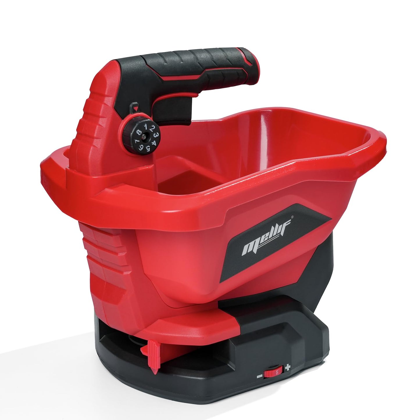 Handheld Power Seed Spreader Compatible with Milwaukee 18V Battery(Tool Only), Cordless Salt Spreader Available Year-Round, Electric Lawn Spreaders for Grass Seeds, Rock Salt, Fertilizer, Feed