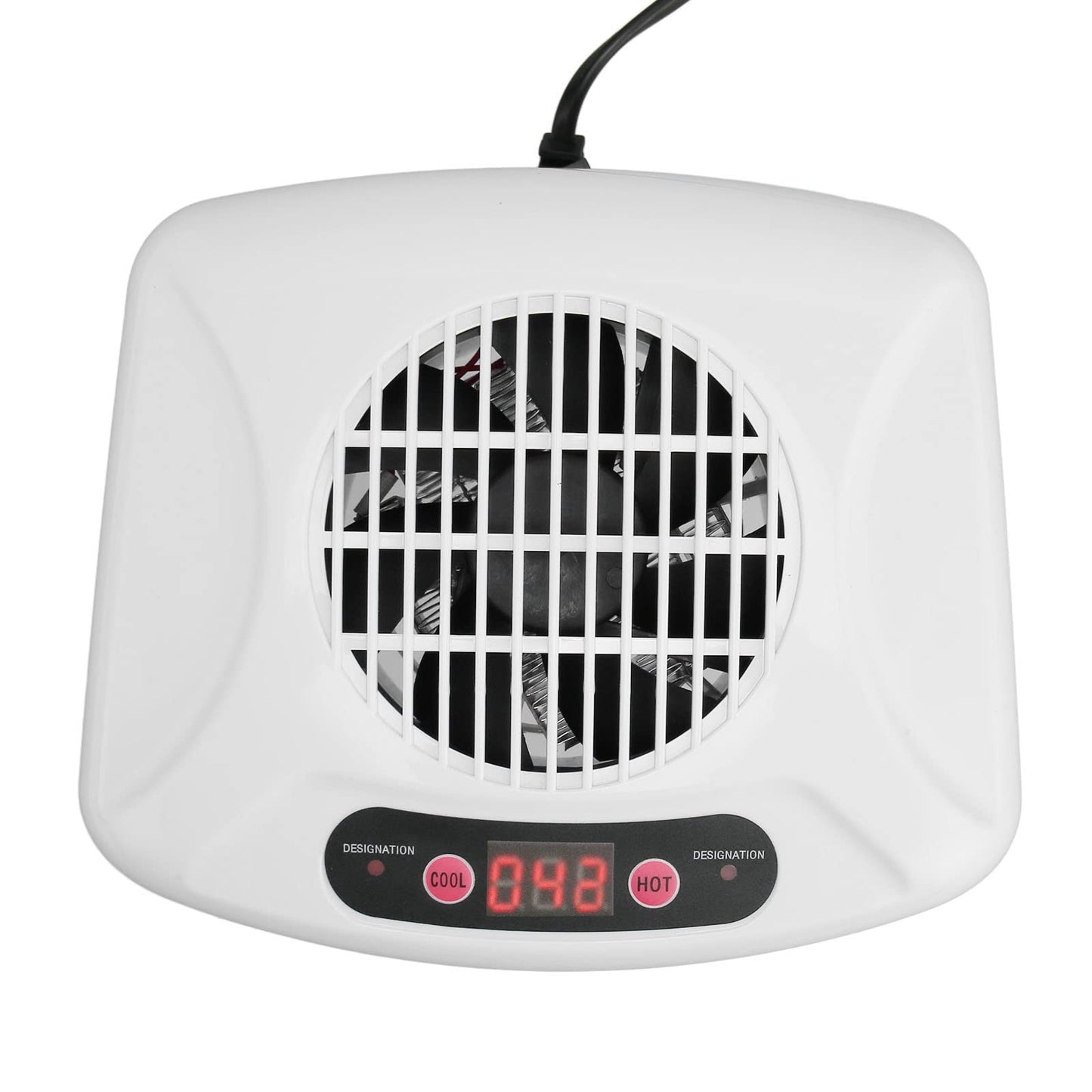 Brrnoo 300W Air Nail Dryer with Automatic Sensor,Timing Air Nail Fan Blow Dryer for Both Hands and Feet, Warm & Cool Wind Blower Dryer for Nail Polish Home Salon