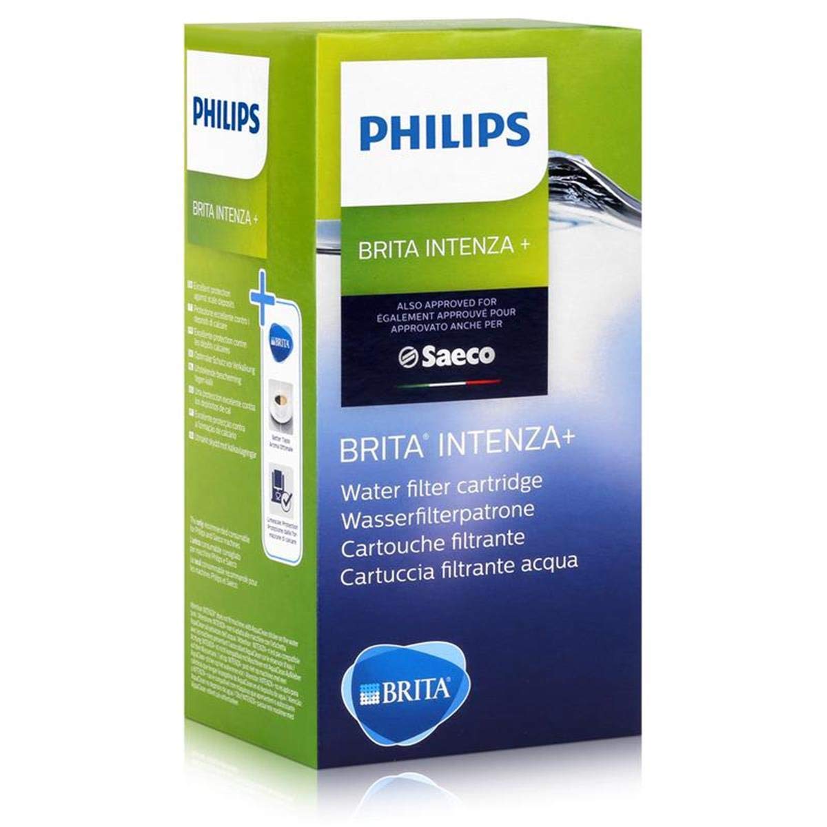 Saeco Brita Intenza+ CA6702/00 Water Filter Pack of 2