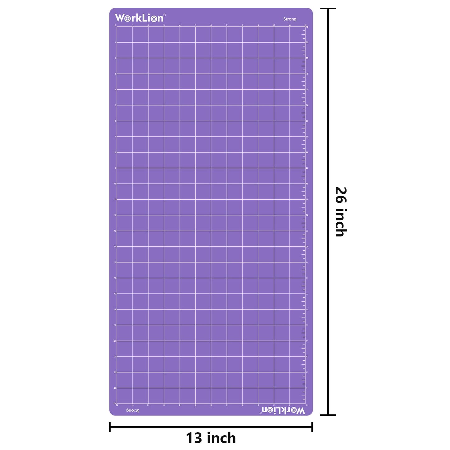 WORKLION Cutting Mat 12x24 Compatible with Cricut:Explore One/Air/Air 2/Maker Adhesive Variety Sticky（Standard,Light,Strong Non-Slip Durable Mat Accessories