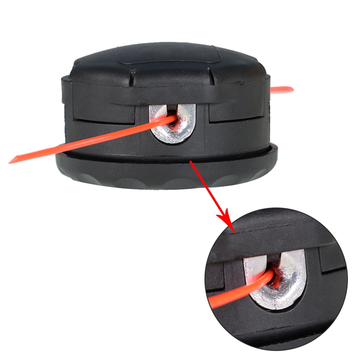 Autoparts 5 Pack String Trimmer Head Replacement for Echo Speed-Feed 400 Head SRM-225 SRM-230 SRM-210