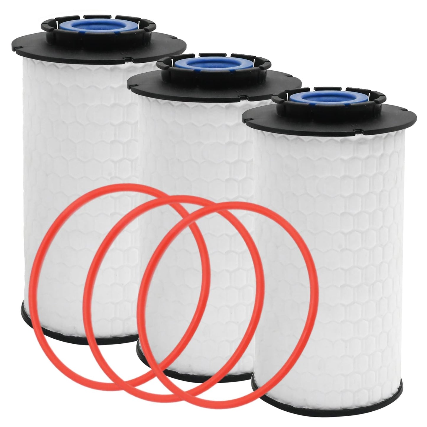 Zreneyfex 2Pcs 68235275AA Fuel Filters, Engine Fuel Filter Replacement for Dodge Ram 1500 3.0L V6 Ecodiesel Engine 2014 2015 2016 2017 2018 2019 Replaces 56086 300245 CS11997 L5693F WF10245 (2)