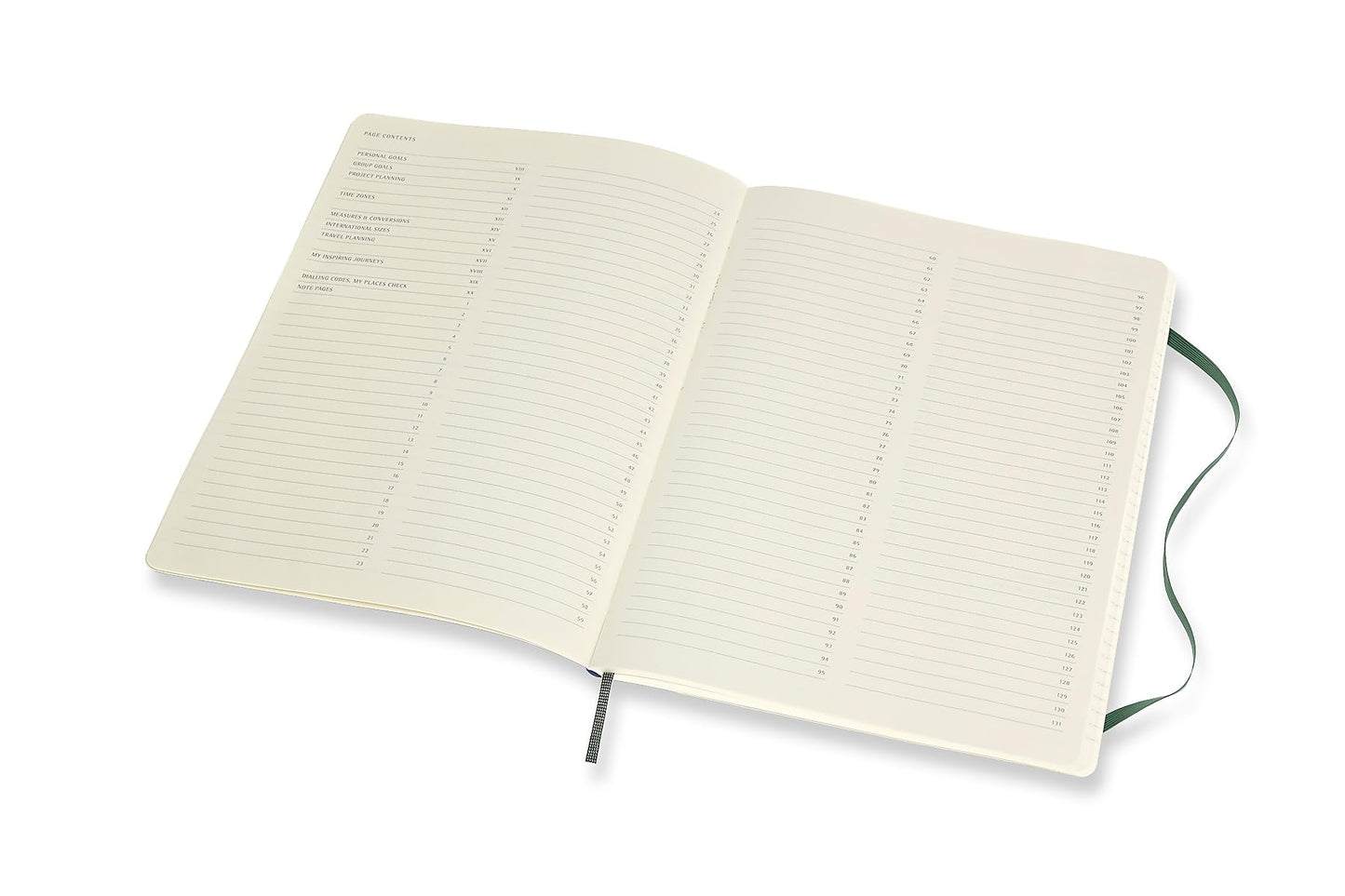 Moleskine Professional Notebook, XL, Forest Green, Soft Cover (7.5 x 9.75)
