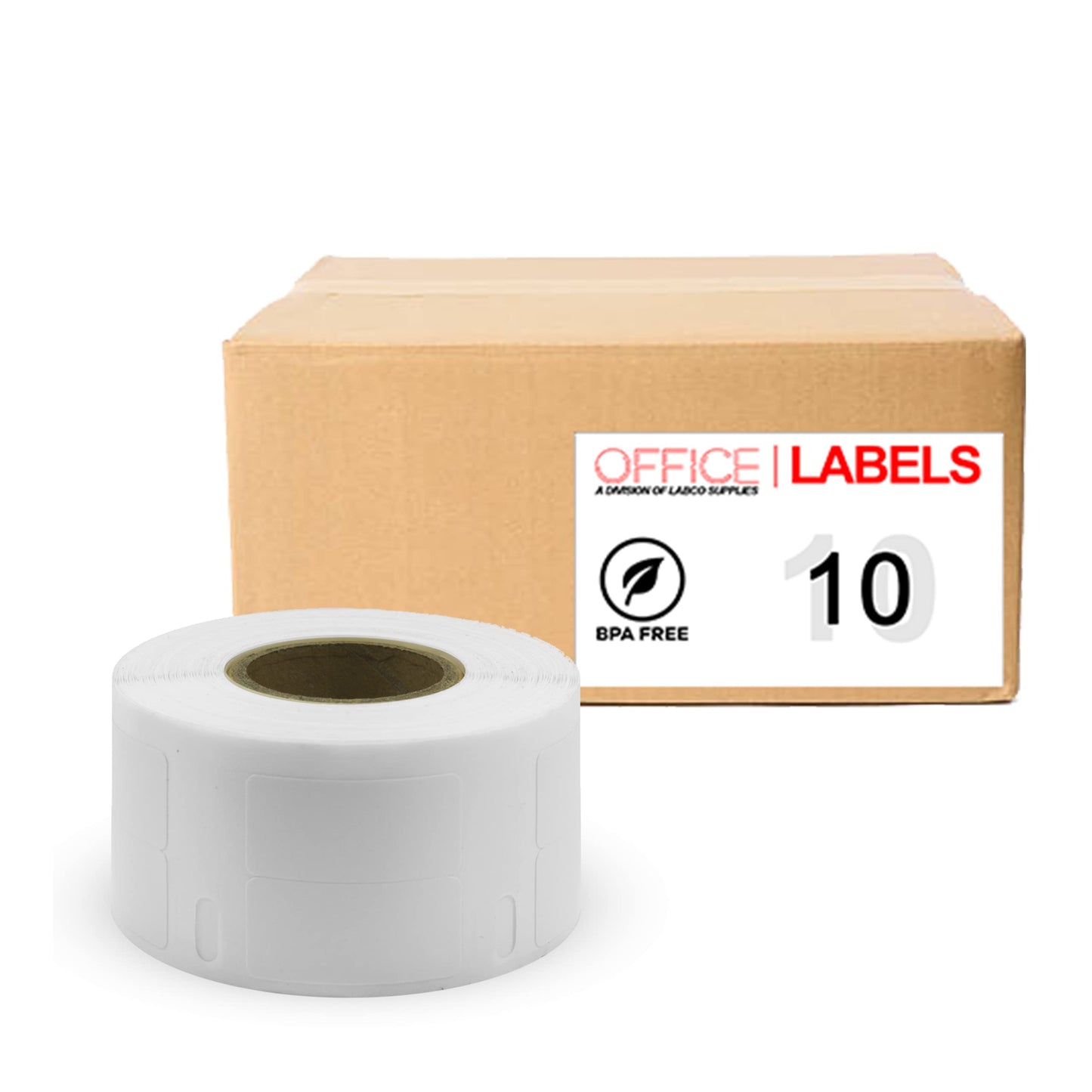 OFFICE LABELS Replacement for Dymo 30333 1/2 x 1 10 Rolls
