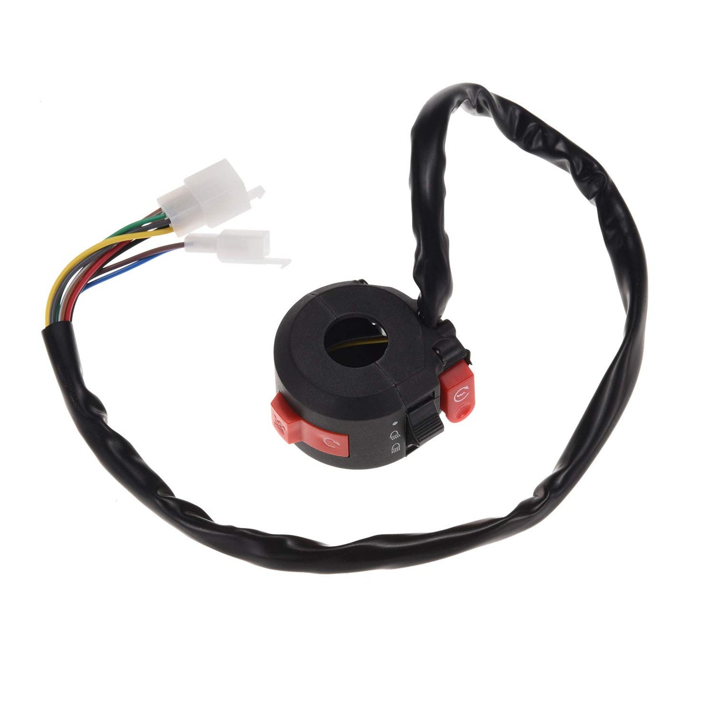 BTRLIACY Complete Electrics Stator Coil CDI Wiring Harness Spark Plug Quad Wire Harness Set for 50cc 70cc 90cc 110cc 4 Stroke ATV Bike Buggy