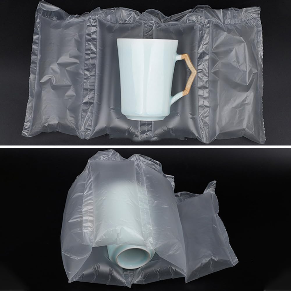 axGear Air Pillow Cushion Film Air Bubble Filling Bags 1640 ft X 7.8 in X 3.9 in per Roll