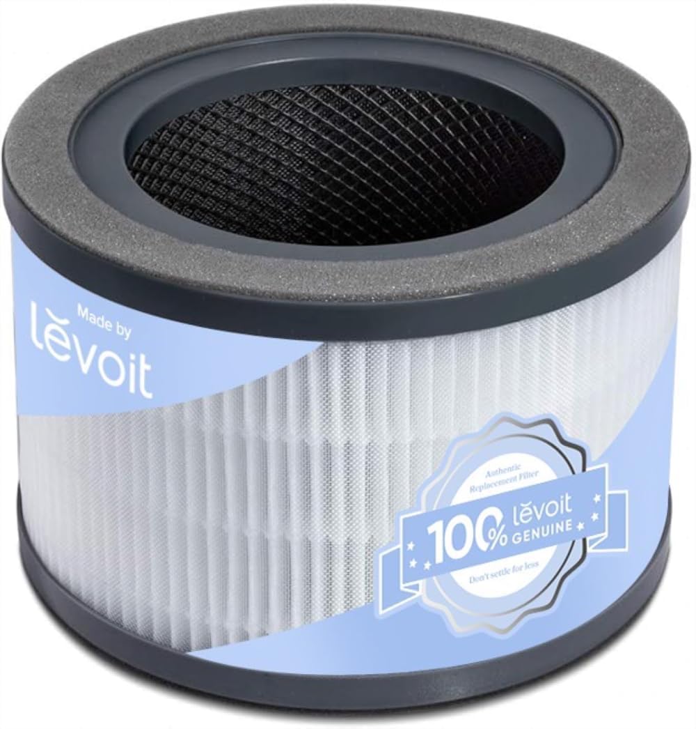 Levoit Vista 200 Air Purifier Replacement Filter, Genuine Vista 200-RF Air Filter, High-Efficiency Activated Carbon for Removal of Smoke, Odor, Allergens, Pollen,1 Pack