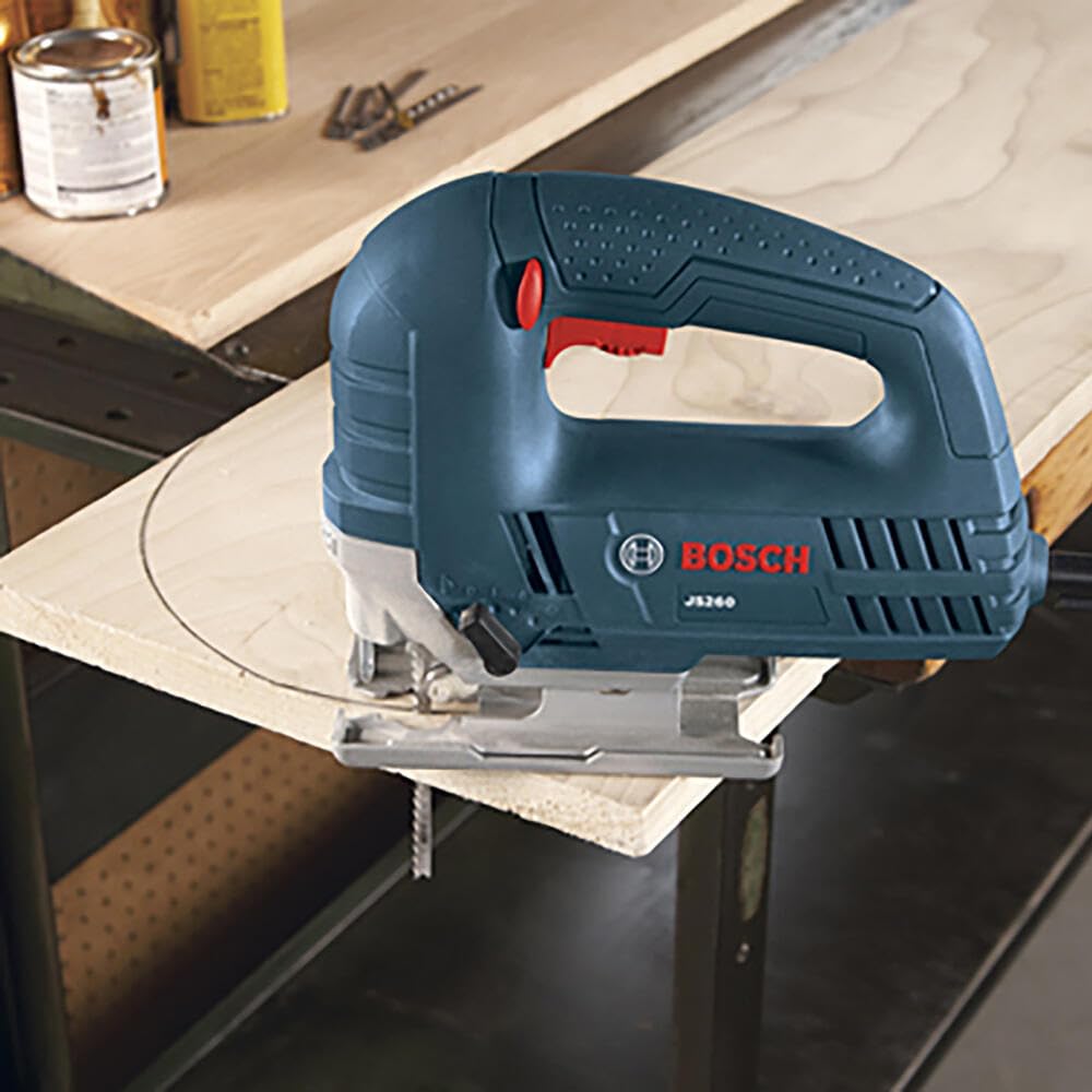 BOSCH JS260 120-Volt Top-Handle Jigsaw,Blue,6.0 Amp