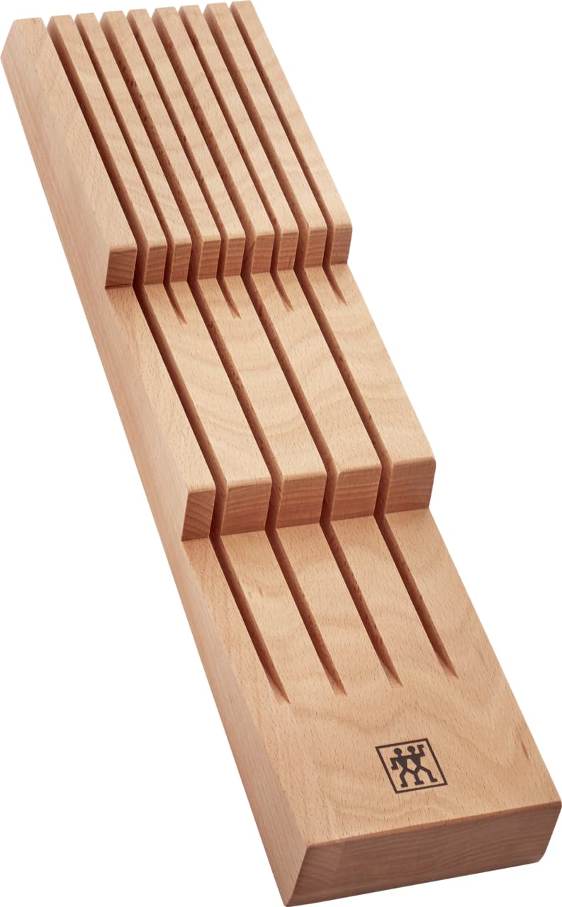 ZWILLING Knife Block, 8-Slot, Beechwood