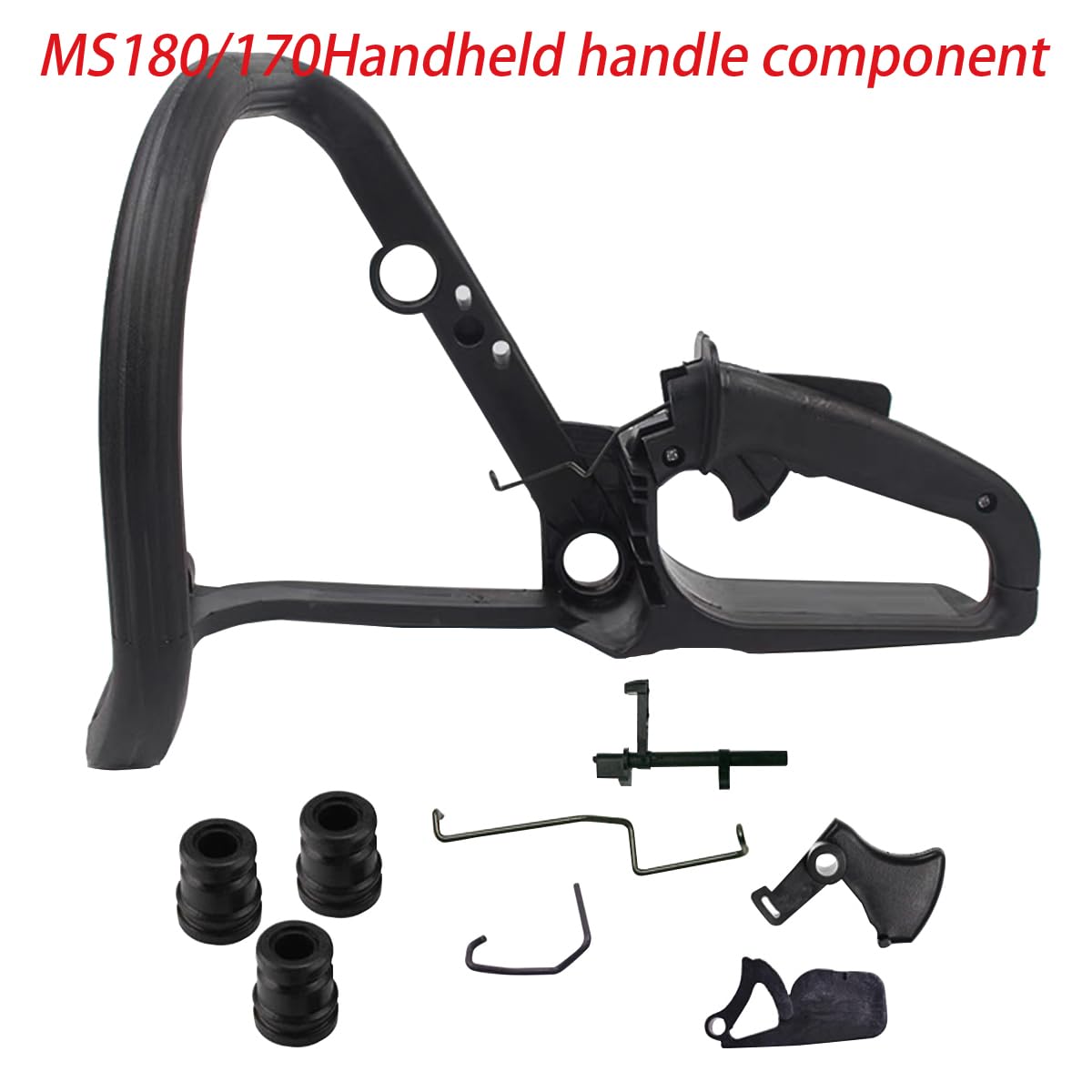 Handle frame suitable for Stihl 017 018 MS170 MS180 chainsaw replacement 1130 791 4901 front handle and rear handle assembly throttle switch handle HZACHYX