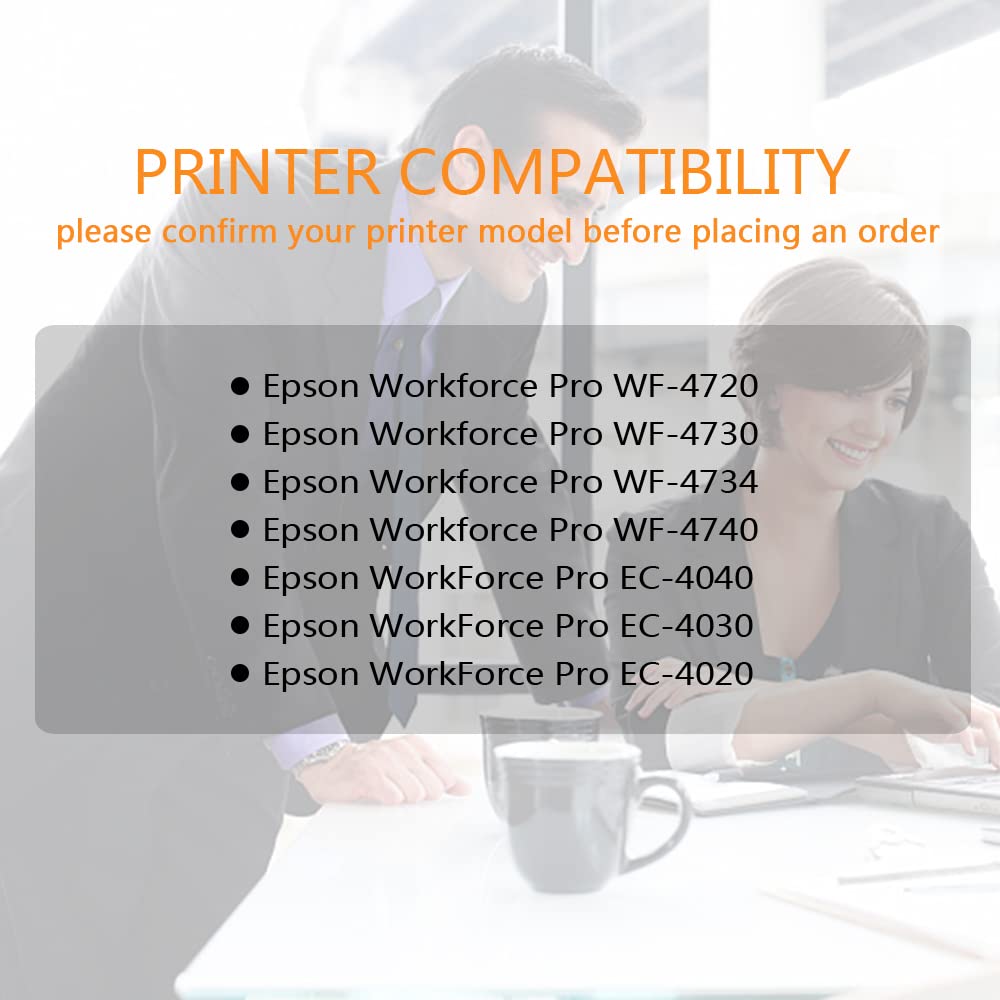 Run Star 2 Packs 802XL T802XL Magenta Remanufactured Ink Cartridge Replacement for Epson 802XL T802XL use for Epson Workforce Pro WF-4740 WF-4720 WF-4730 WF-4734 EC-4040 EC-4020 Printer (2 Magenta)