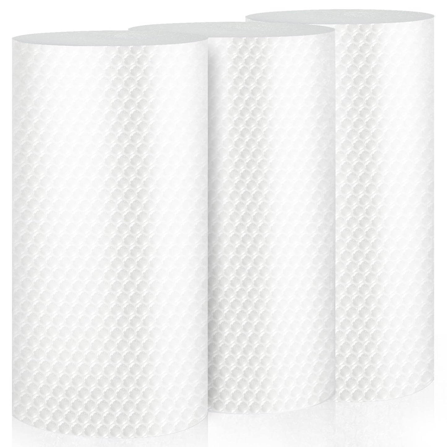 High-PQ Lightweight Bubble Cushioning Wrap Roll, Nylon Bubble Cushioning Rolls, Fragile Packing Supplies for Shipping, Mailing and Moving Packing Supplies(3Roll 12"X1182'')
