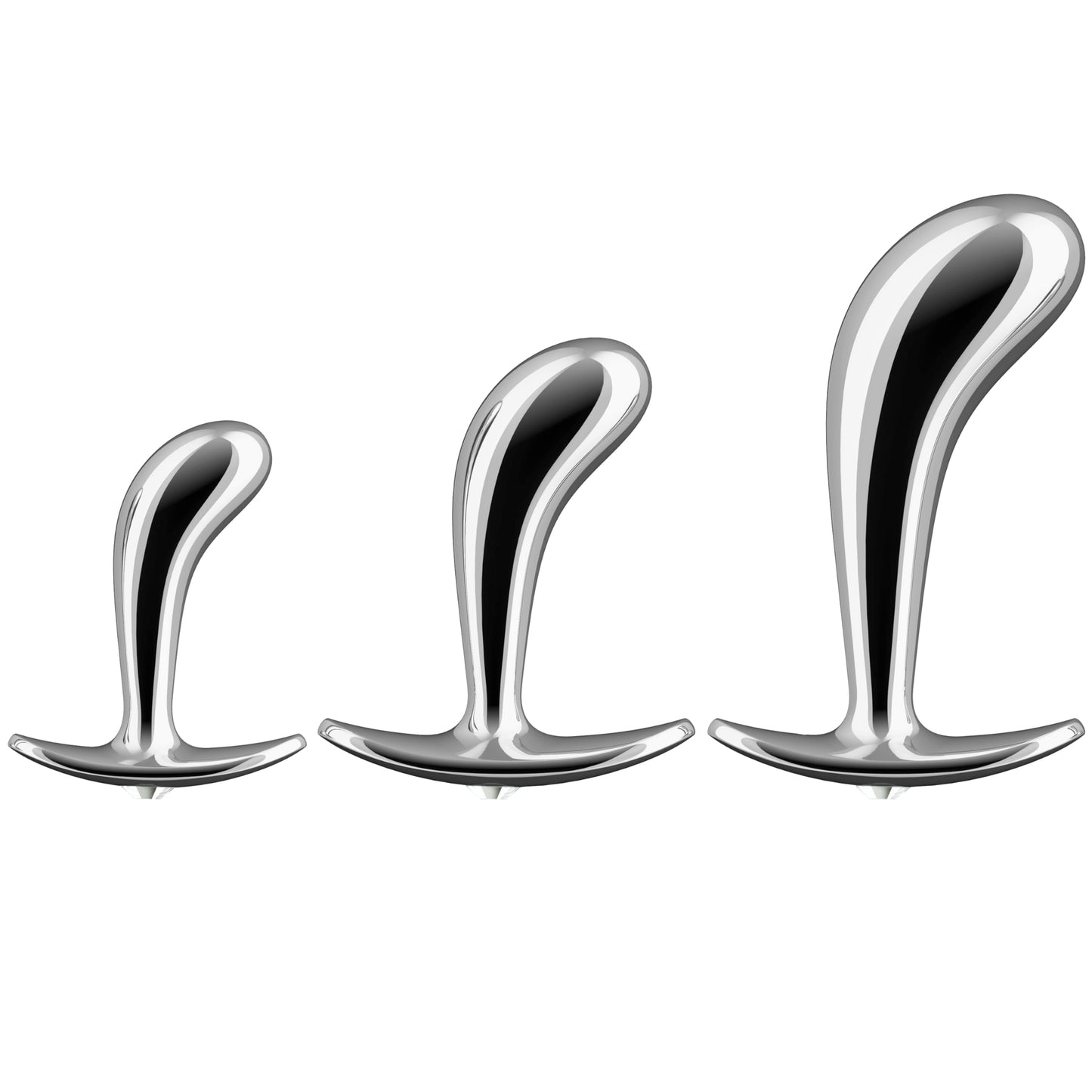 BELLESA Stainless Prostate Training Kit | Stimulation | Prostate Stimulation | Training Kit | Prostate Training Kit