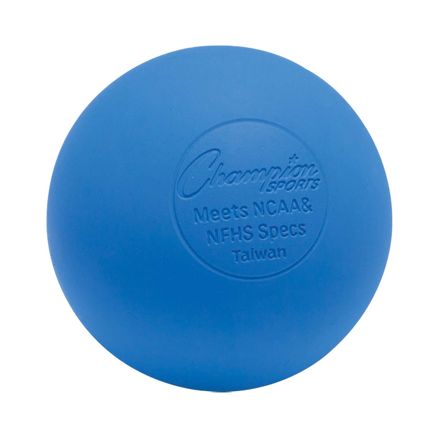 Champion Sports Official Lacrosse Balls (Blue, Pack of 12)