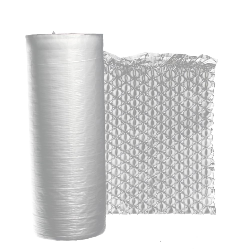 axGear Air Pillow Cushion Film Air Bubble Filling Bags 16 in X 12.5 in x 1000 ft Roll