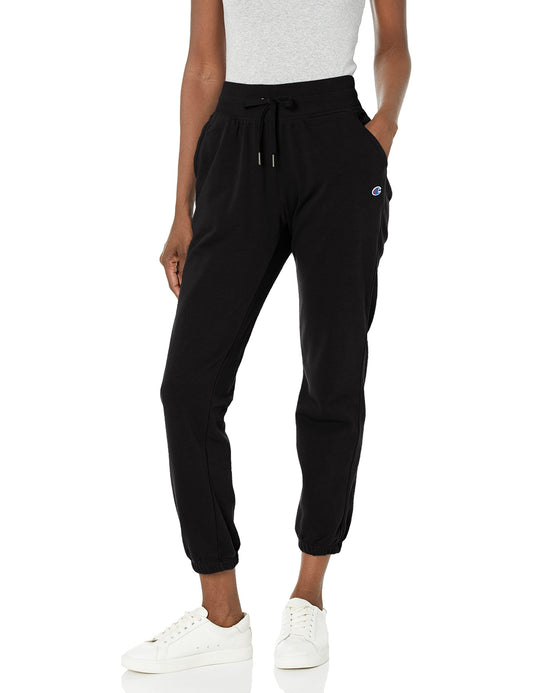 Champion Plus Size Campus, French Terry Joggers, Women’s Sweatpants, 29", Black, 2X