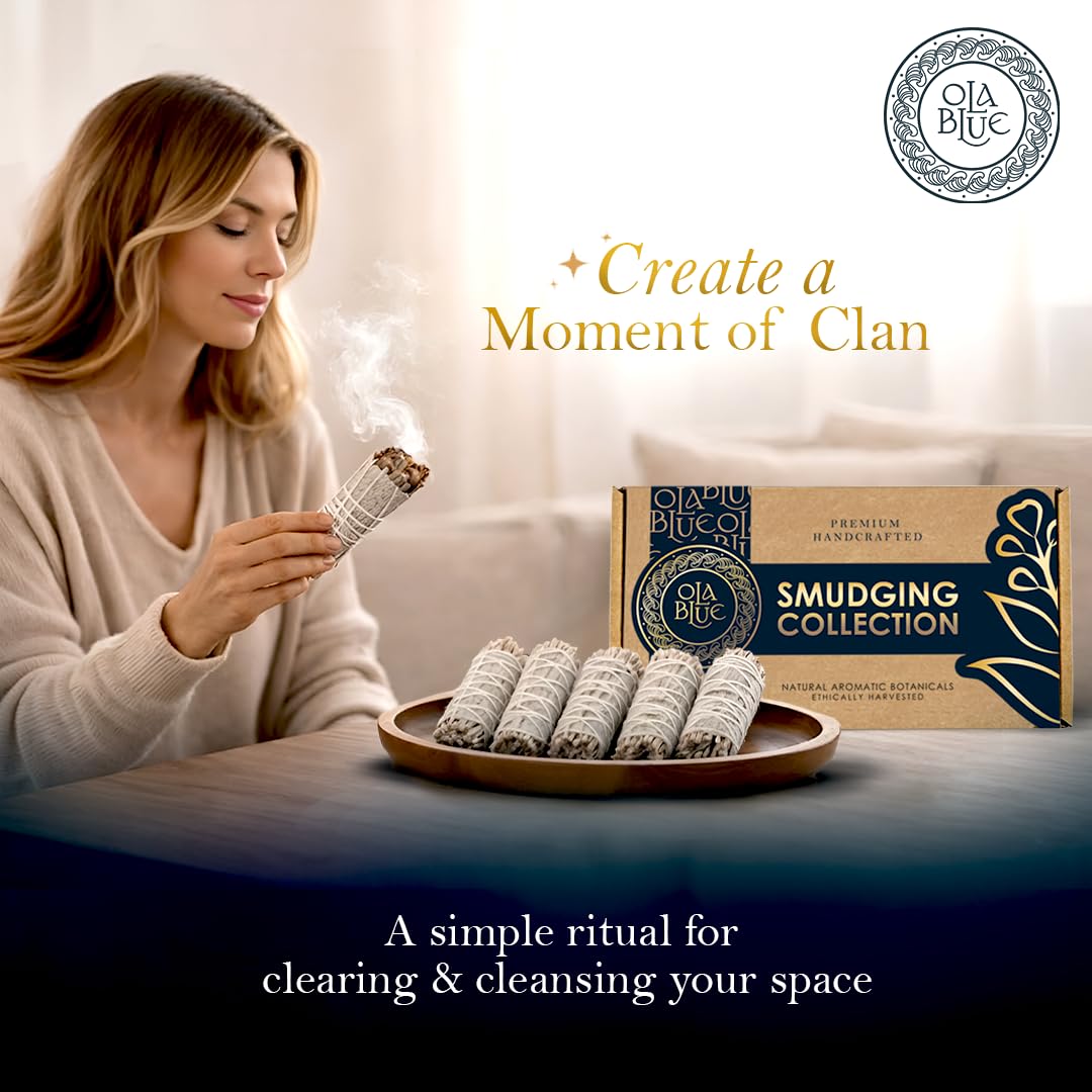 White Sage Smudge Sticks 12 Pack Premium 4 Inch Sage Bundles for House Cleansing, Energy Clearing, Smudging Rituals, Meditation & Spiritual Protection
