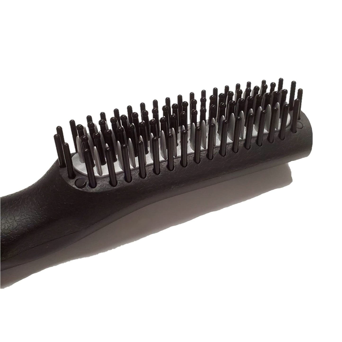 StyleCraft Heat Stroke Corded Beard & Styling Hot Brush, Cool Touch Tips Anti-Scold, Hair Straightener, Black