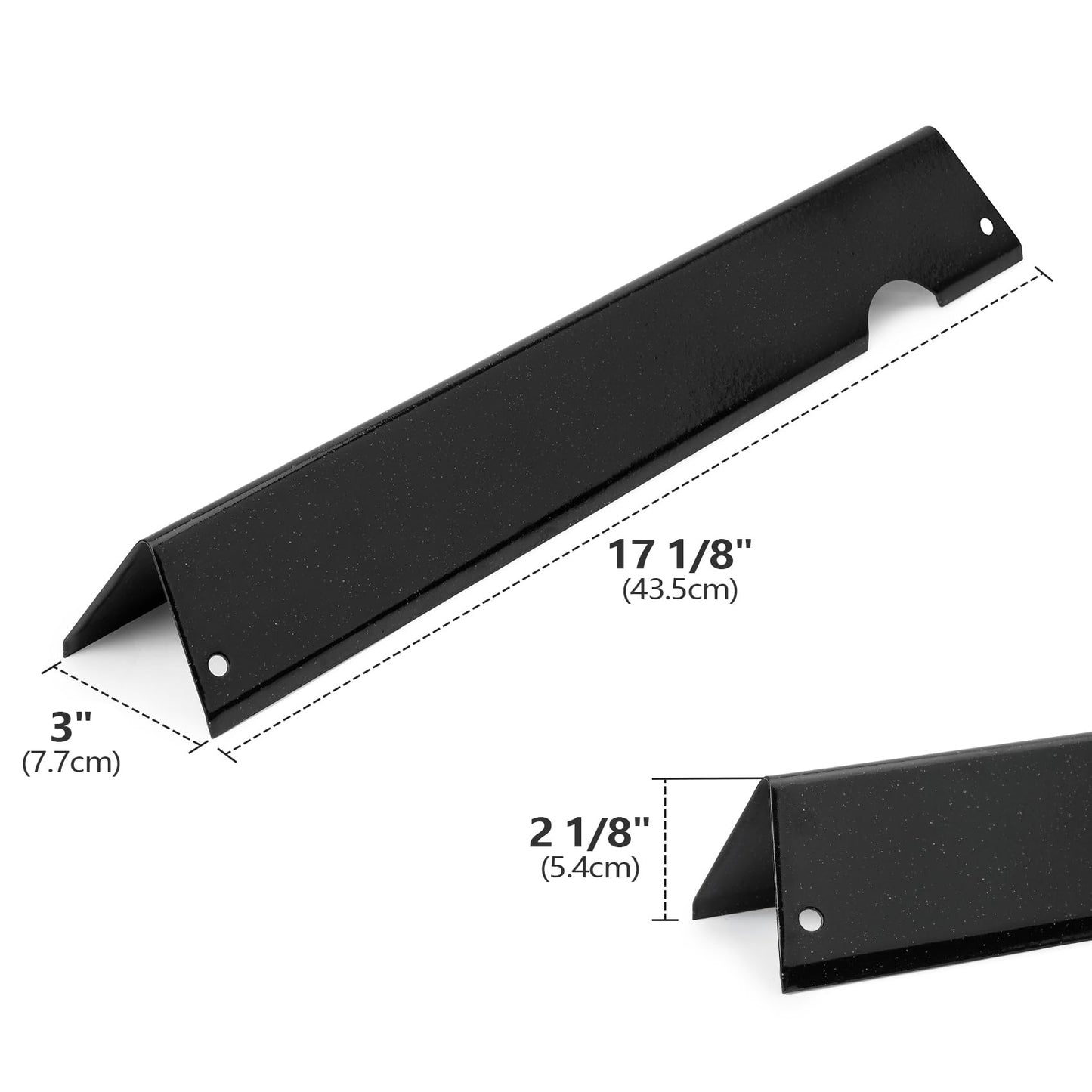 Stanbroil Porcelain Enameled Flavorizer Bars for Weber Genesis II/LX 300 Series (2017 and Newer) Gas Grills, Replacement Parts for Weber 66032/66795, 5 Pack