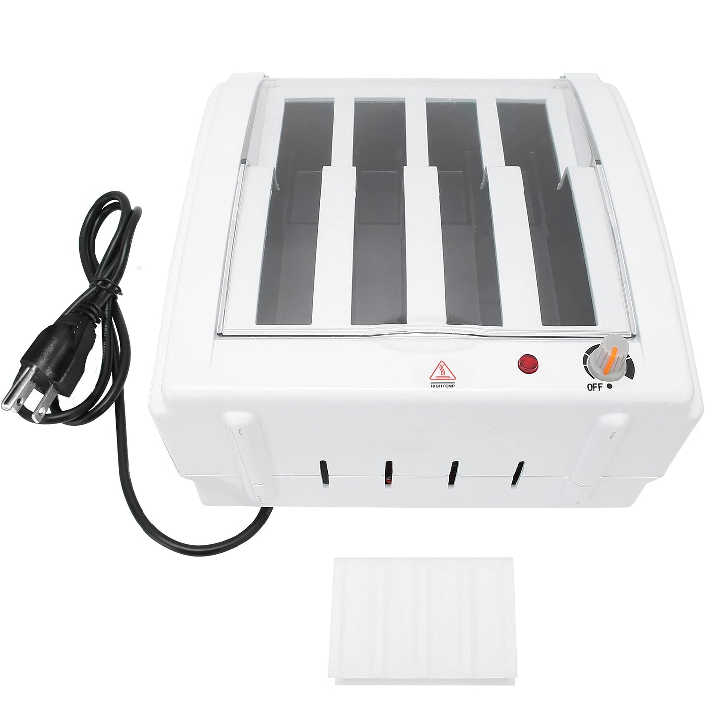 Professional Electric Wax Heater, Quick Heating, No Viscous, Salon and Home Use Salon Roll on Wax Heater Wax Warmer ((Without Wax) Plug 110v)