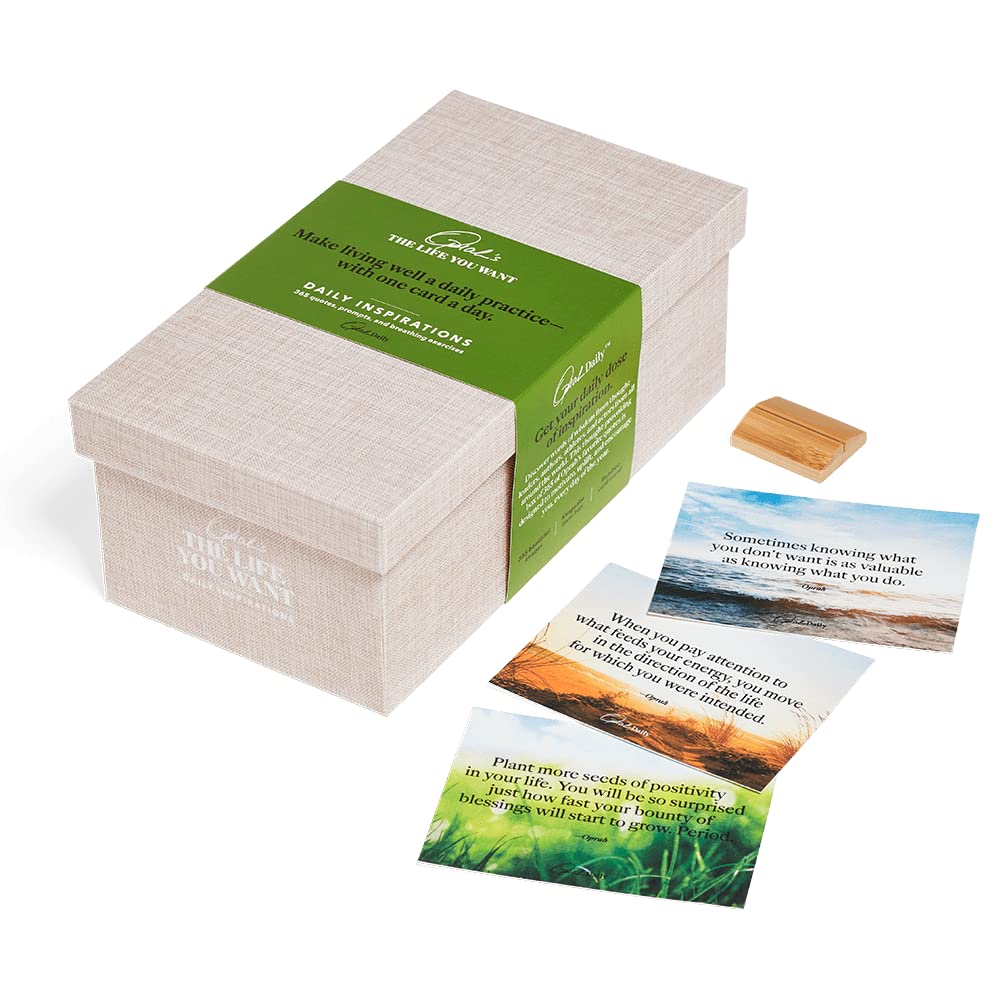 Oprah's The Life You Want™ Daily Inspiration Cards!