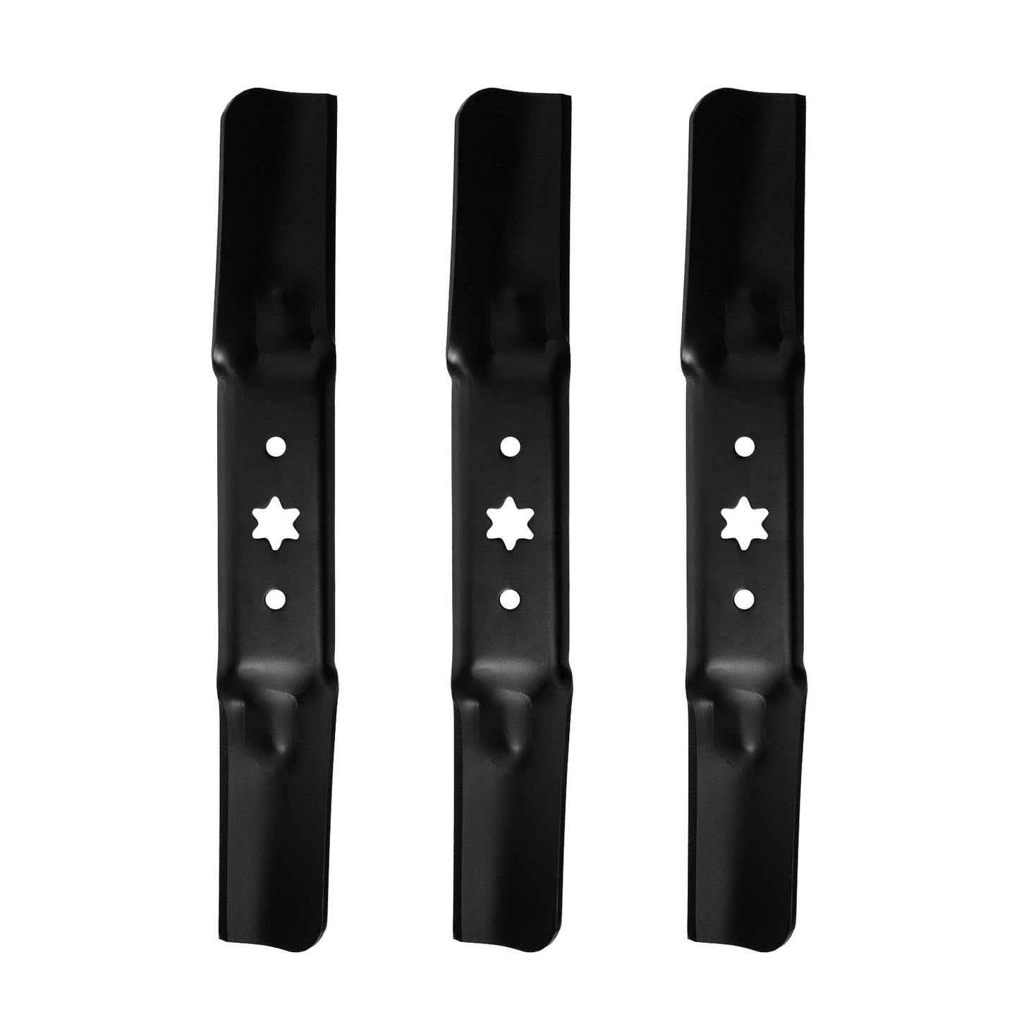 942-05052A Lawn Mower Medium Lift Blade Set Replace MTD/Cub Cadet/Troy-Bilt 742-05052A for S50 XT1 GT50 LT50 XT2 G8200 G8300 ZS6700 Z550 T260 KH 50” Deck Lawnmower (3 Pack)