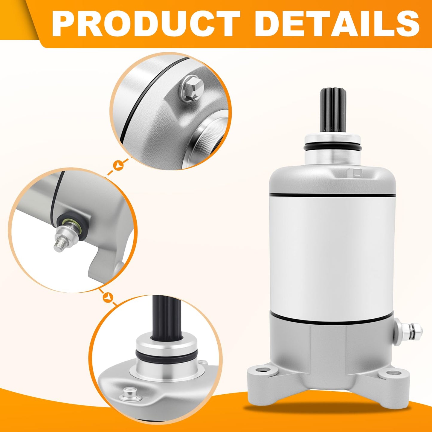Starter Motor for Polaris Sportsman 500 1996-2012 Magnum 425 1995-1998 Scrambler 500 Ranger 4X4 Trail Boss Xplorer # 3084981 3090188