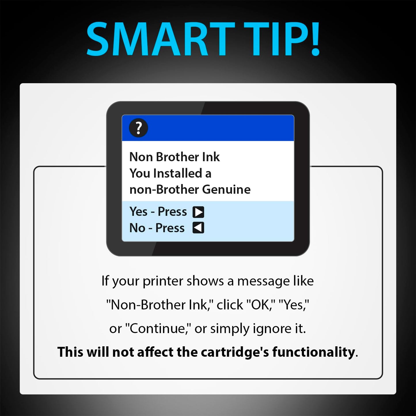 Smart Ink Compatible Ink Cartridge Replacement for Brother LC406 XL LC406XL LC 406 4 Combo Pack to use with MFC-J4335DW MFC-J5855DW MFC-J6555DW MFC-J4535DW MFC-J6955DW (Black, Cyan, Magenta, Yellow)