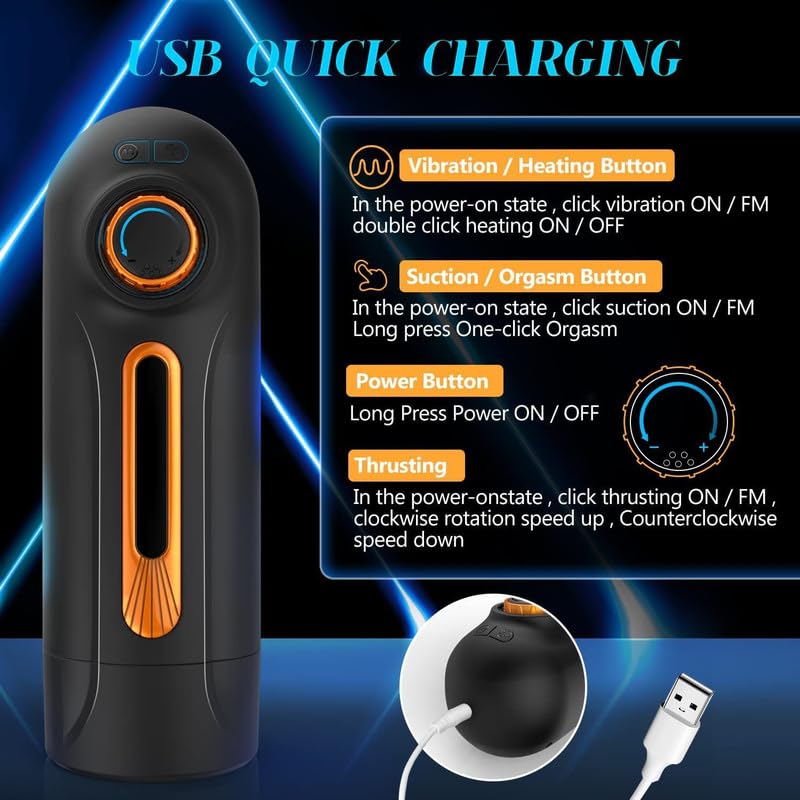 Male masturbators,Toy with Powerful Thrusting Rotating Modes for Stimulation,Electric Pocket Men's Hoodies GAE67