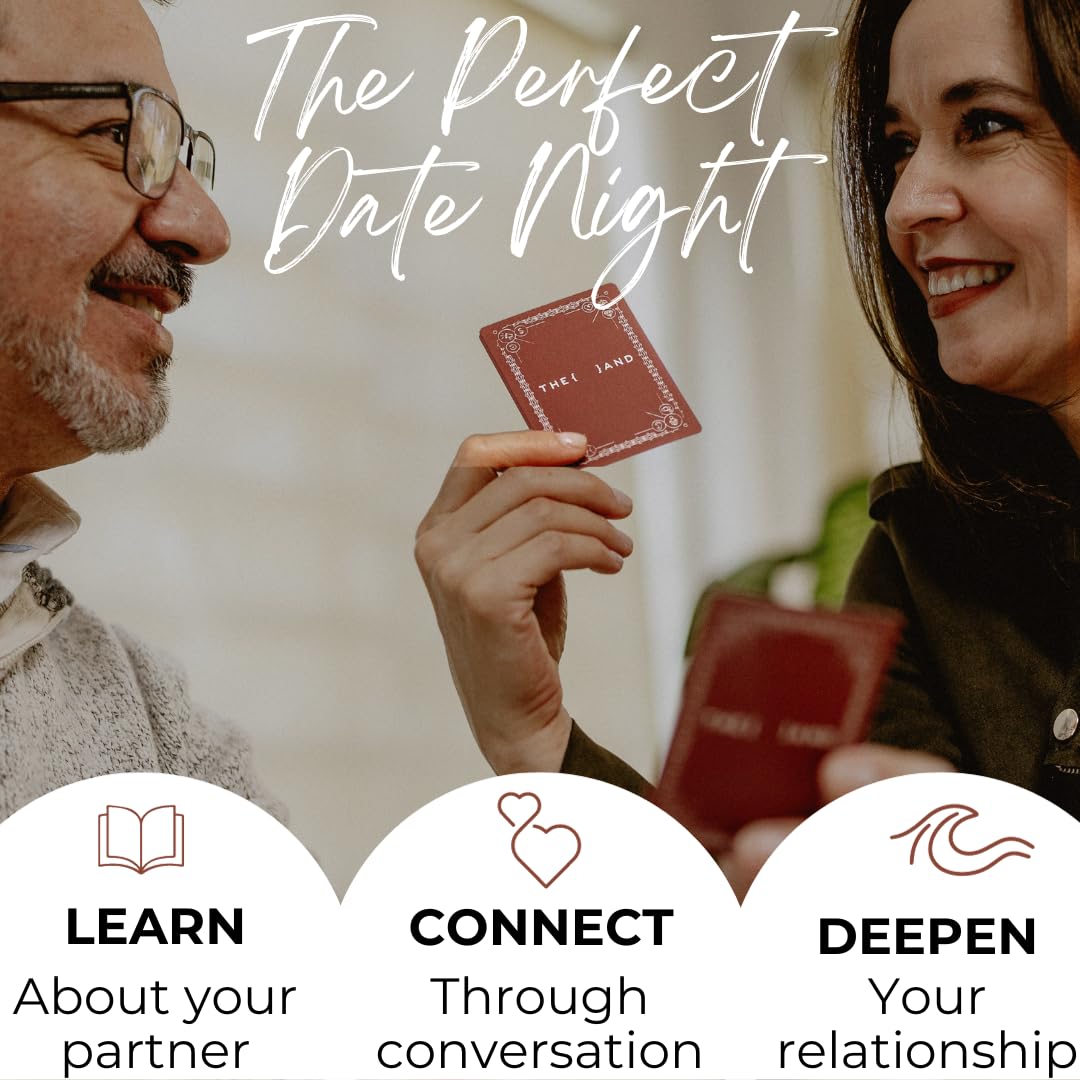 (The and) Long Term Couples Edition - 199 Meaningful Conversation Cards for Couples - Questions to Reconnect & Deepen Relationships - Couple Card Game to Reflect & Rediscover Love by The Skin Deep